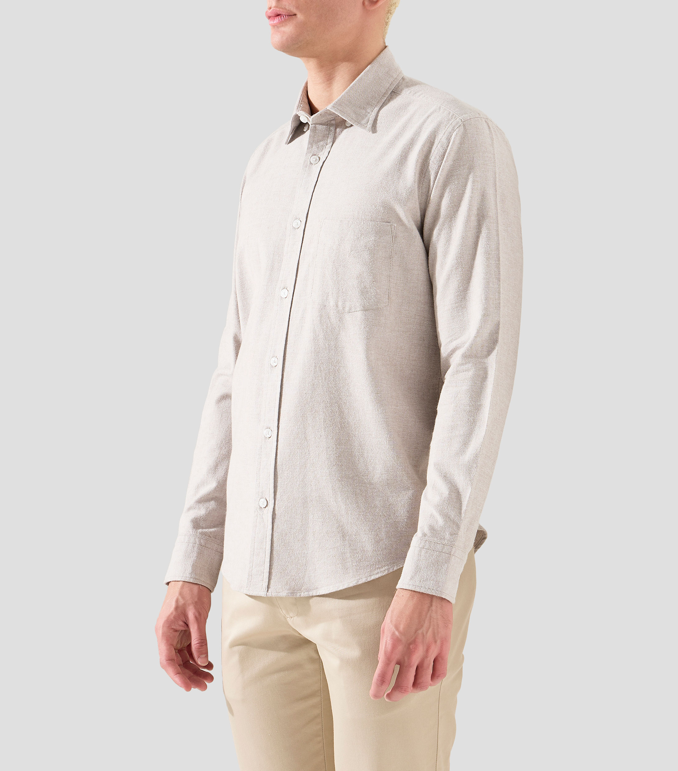 Camisa con manga larga Hombre