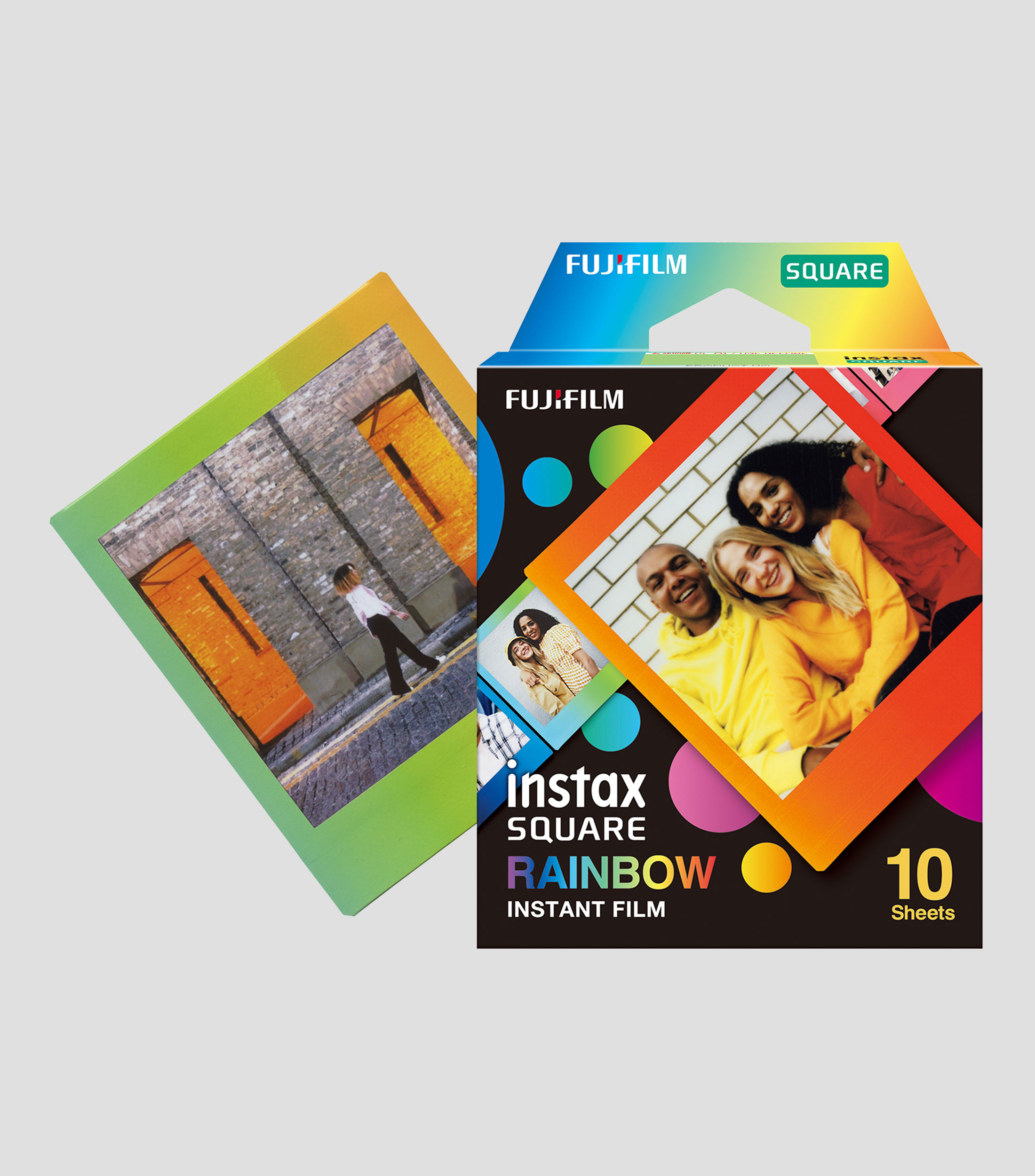 Película Instax Square Rainbow