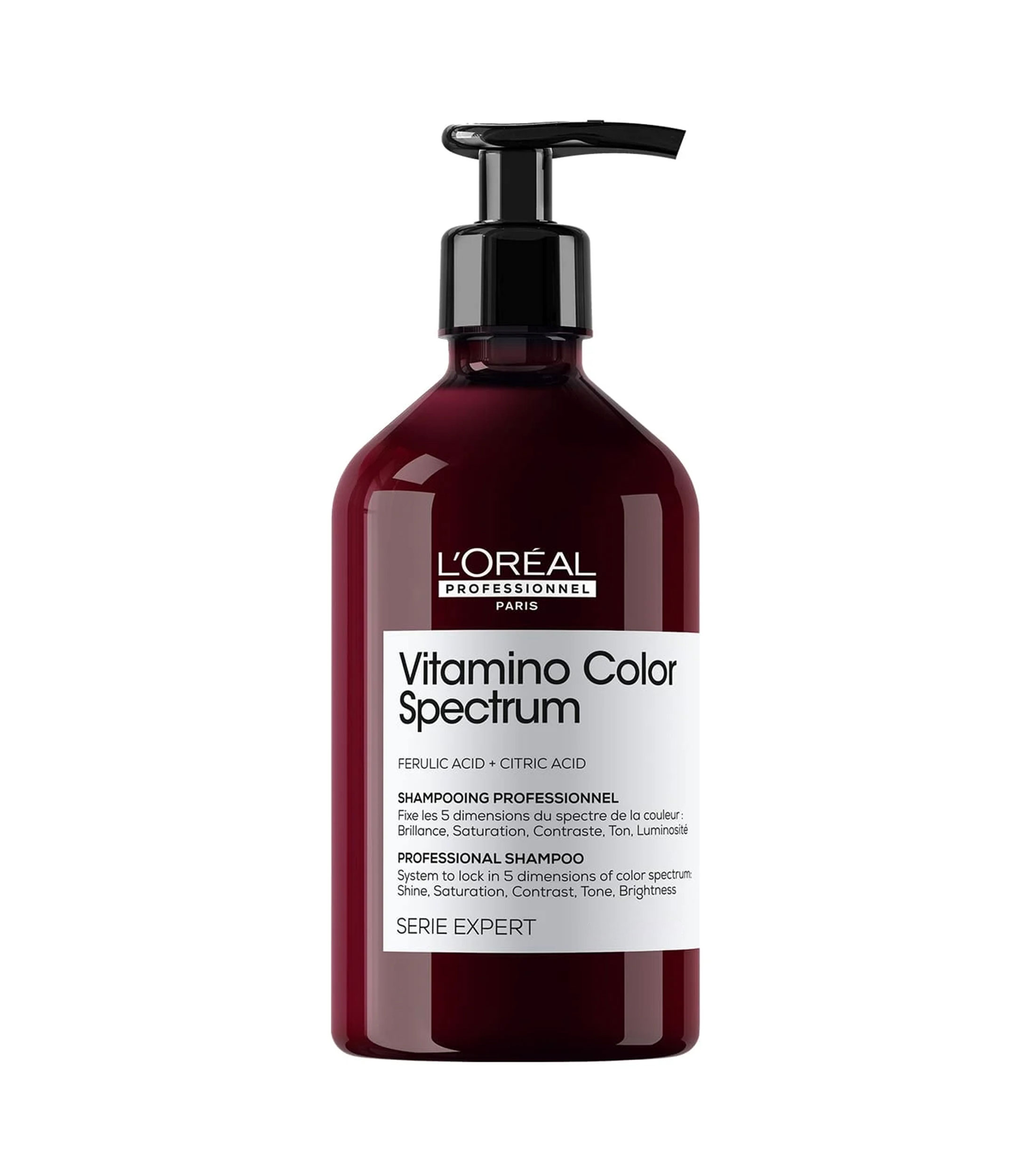 Shampoo Vitamino Color Spectrum para cabello tenido, 500 ml