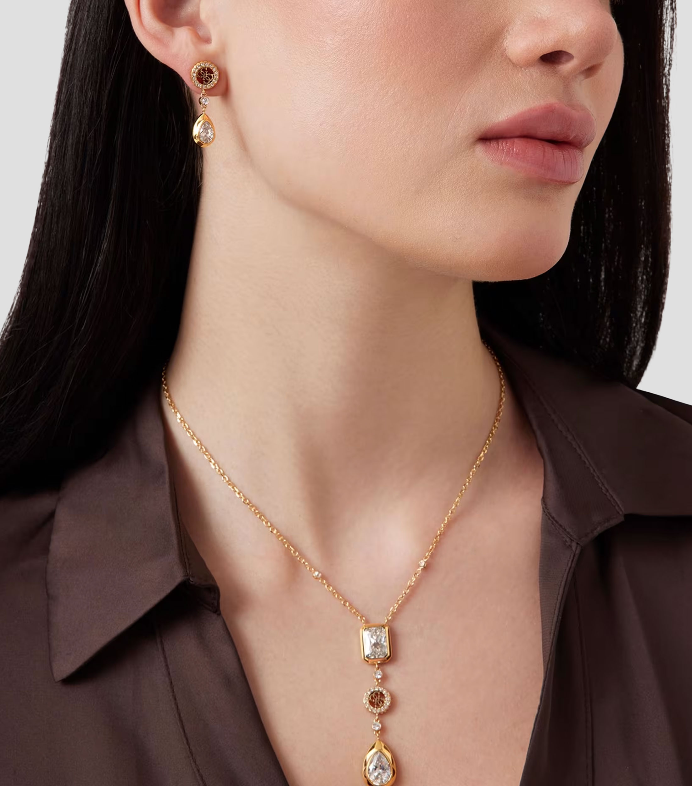 Aretes 4G Light Gota Mujer