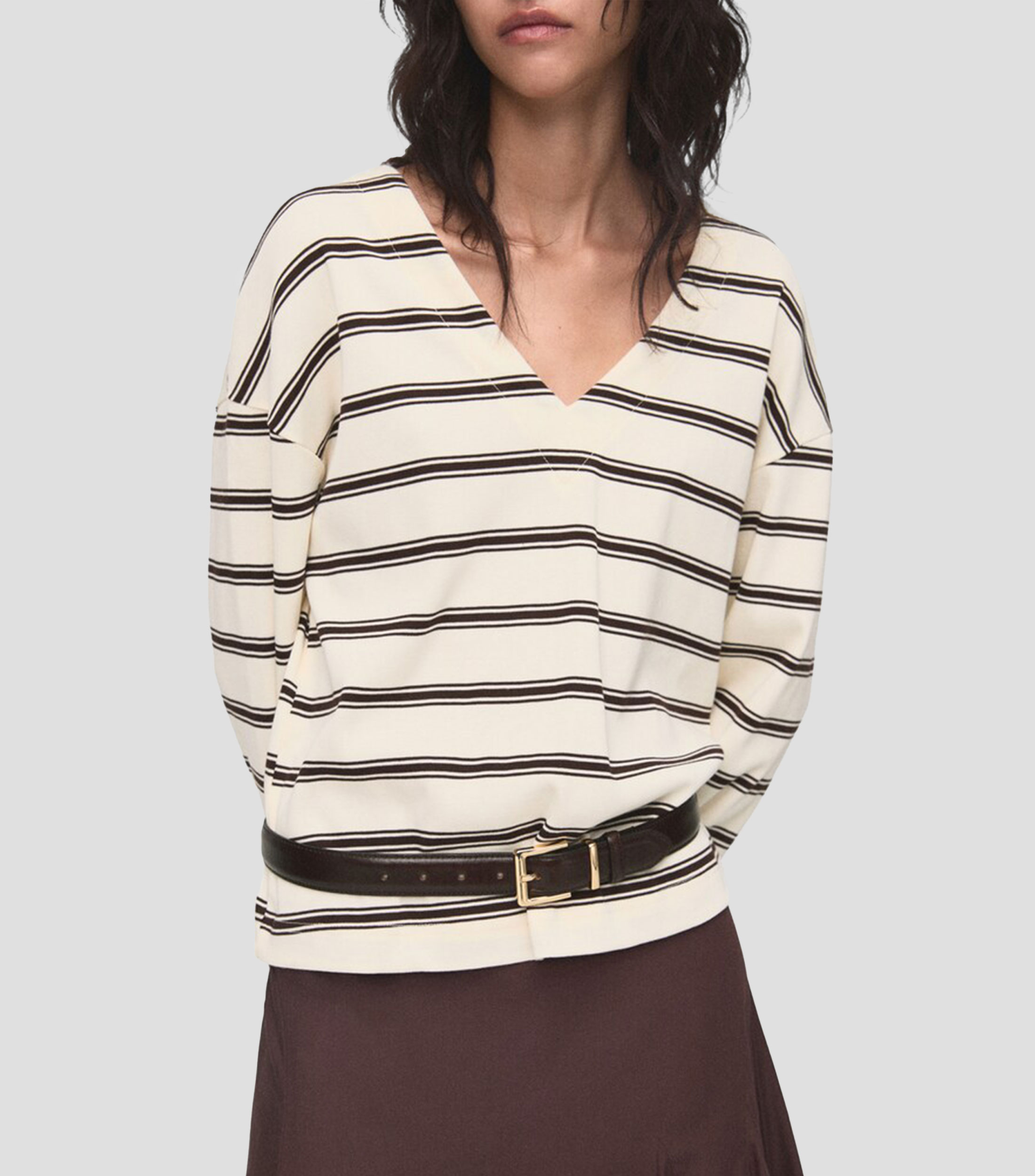 Sudadera a Rayas Mujer