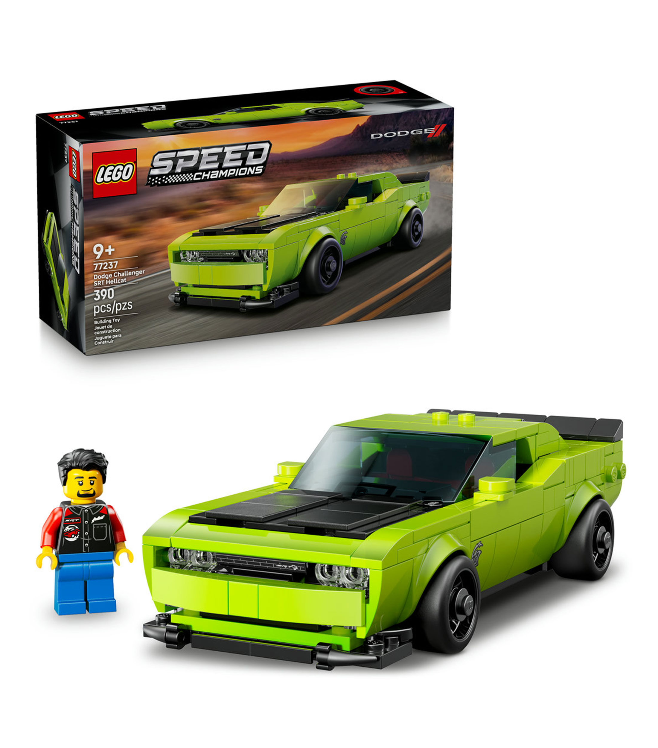 Lego Speed Champions Auto Deportivo Dodge Challenger SRT Hellcat 77237
