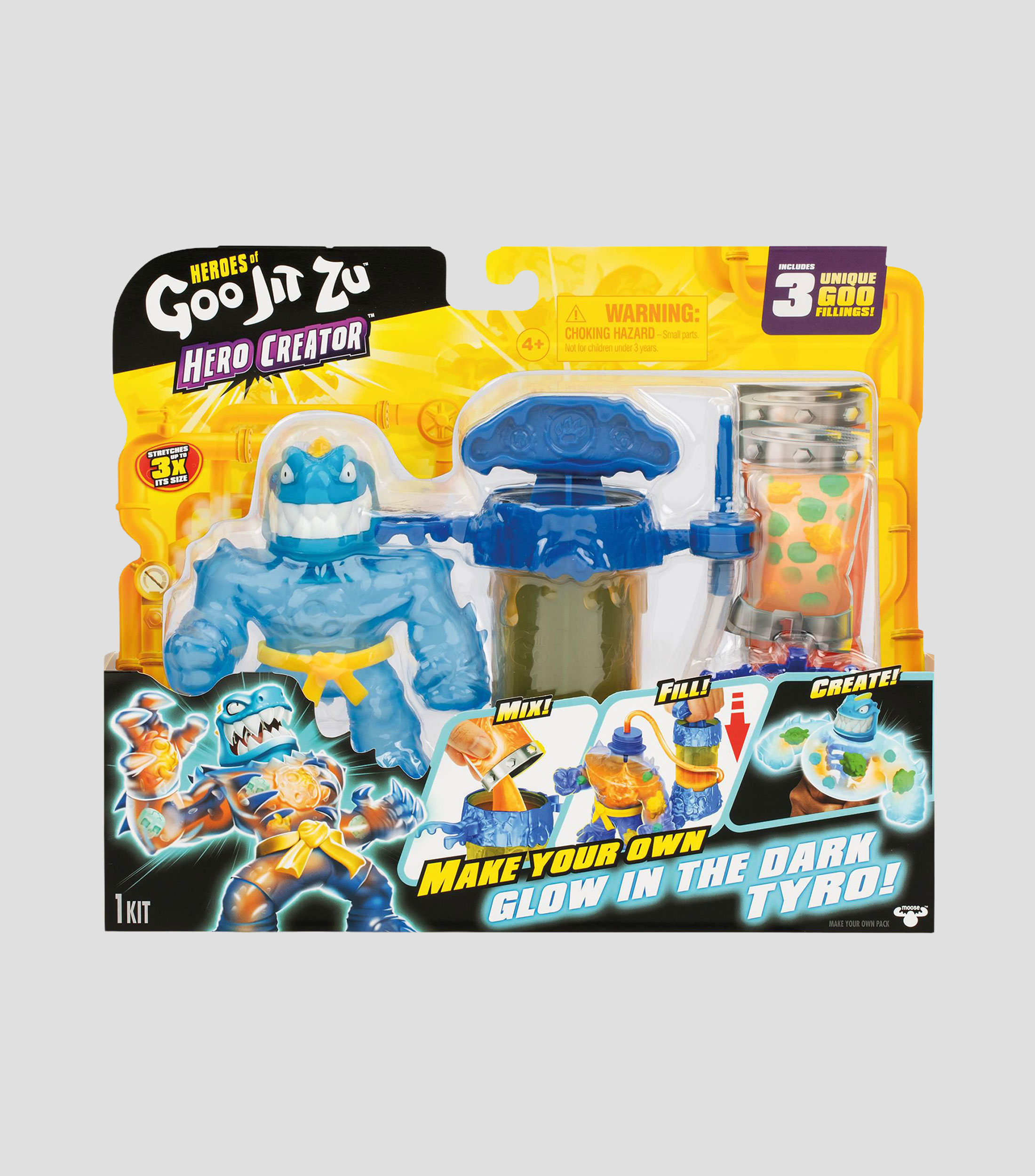 Set de juegos Goo Jit Zu Meteor Madness Hero Creator Tyro