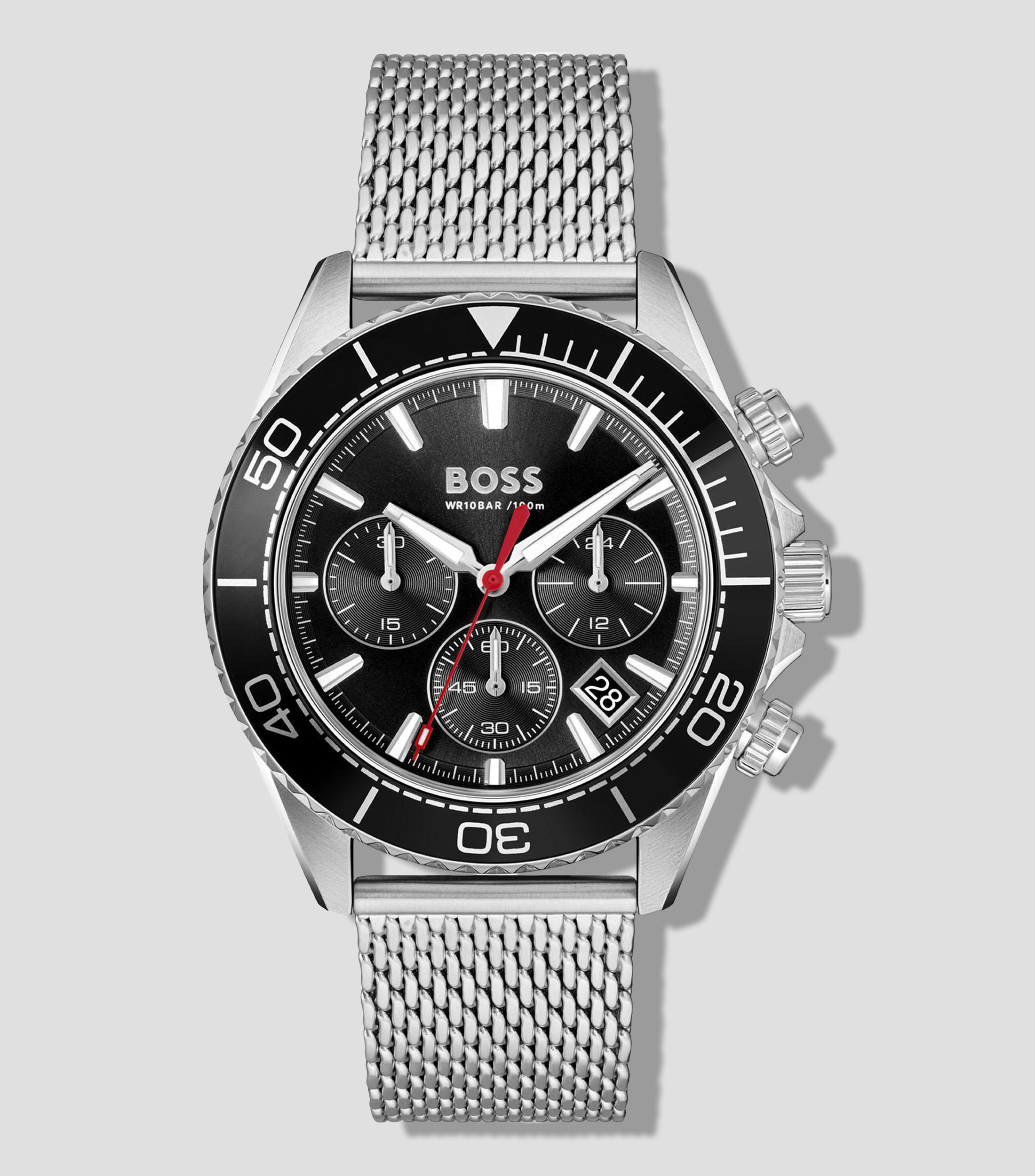 Reloj para Hombre Sealiner casual plateado, negro
