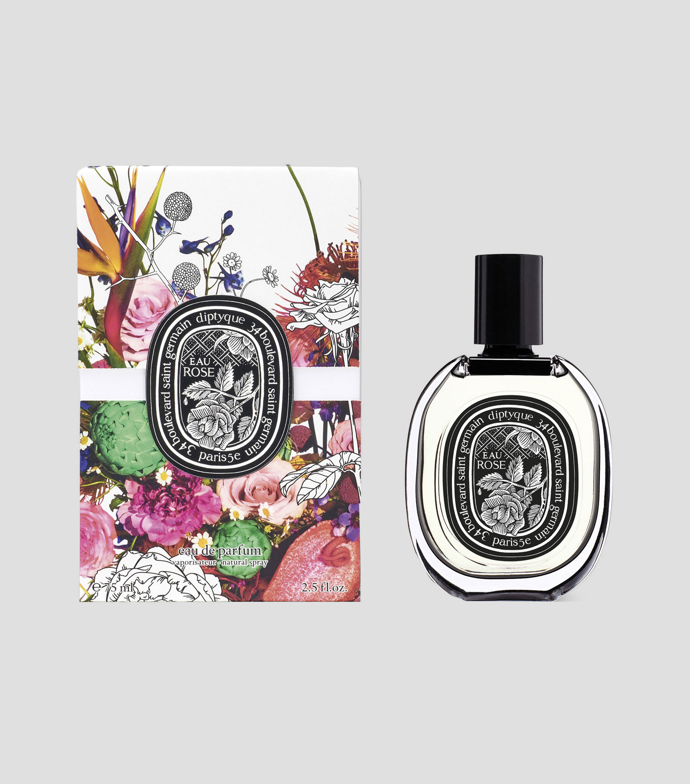 Perfume, Eau Rose Eau de Parfum, 75 ml Unisex