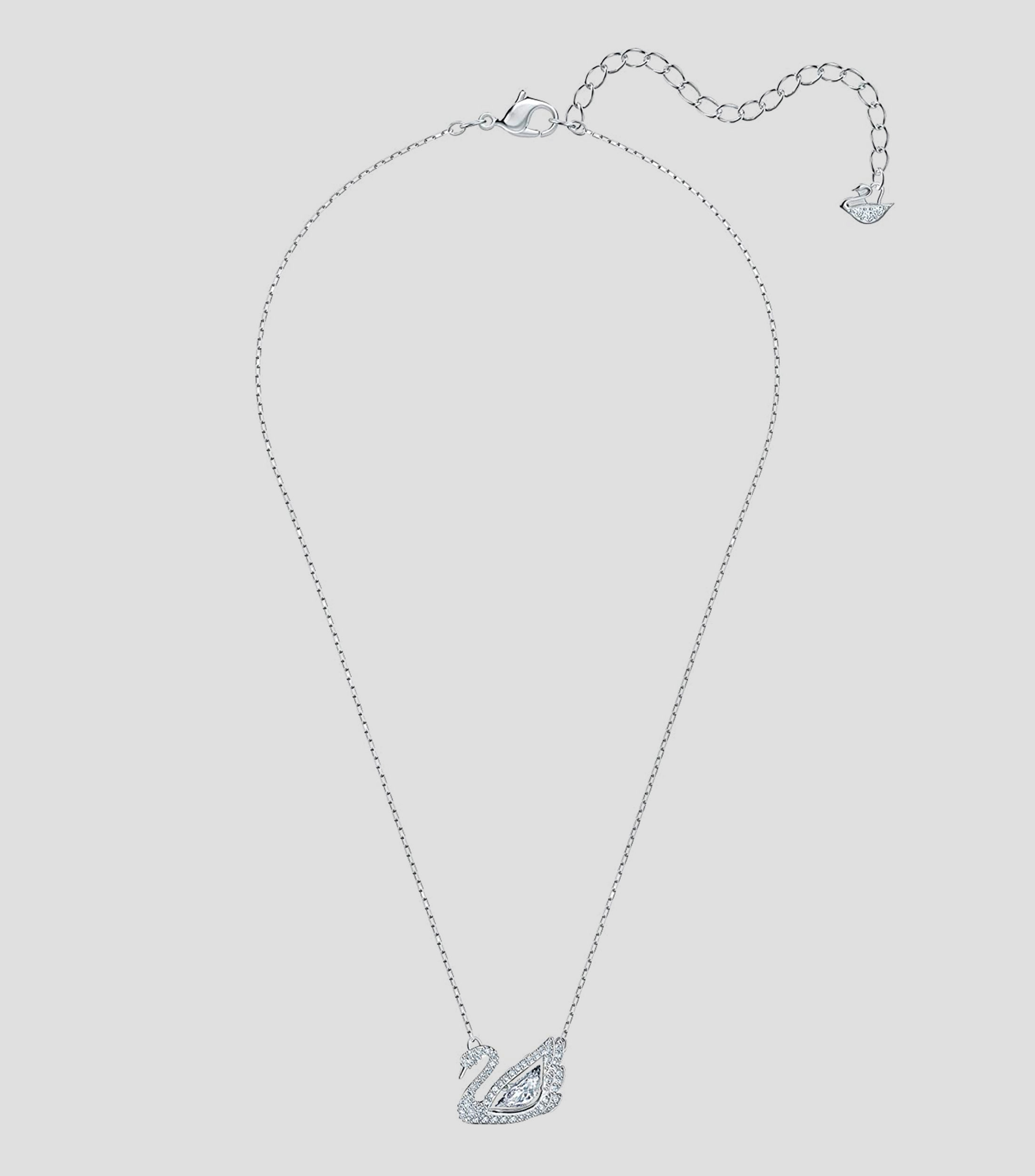 Collar cisne Dancing Swan con cristales Mujer