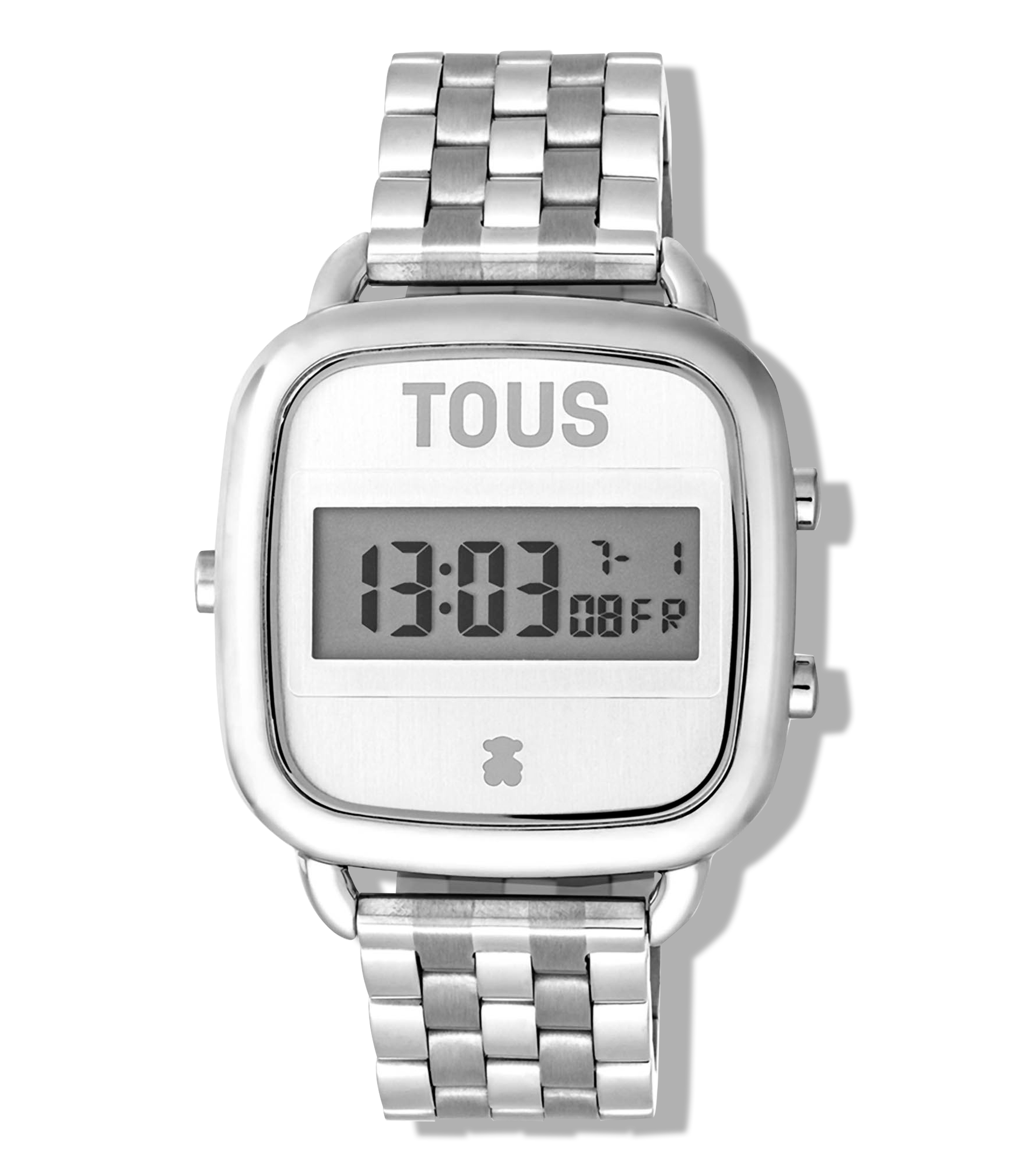 Reloj para Mujer D-Logo Casual, Plata