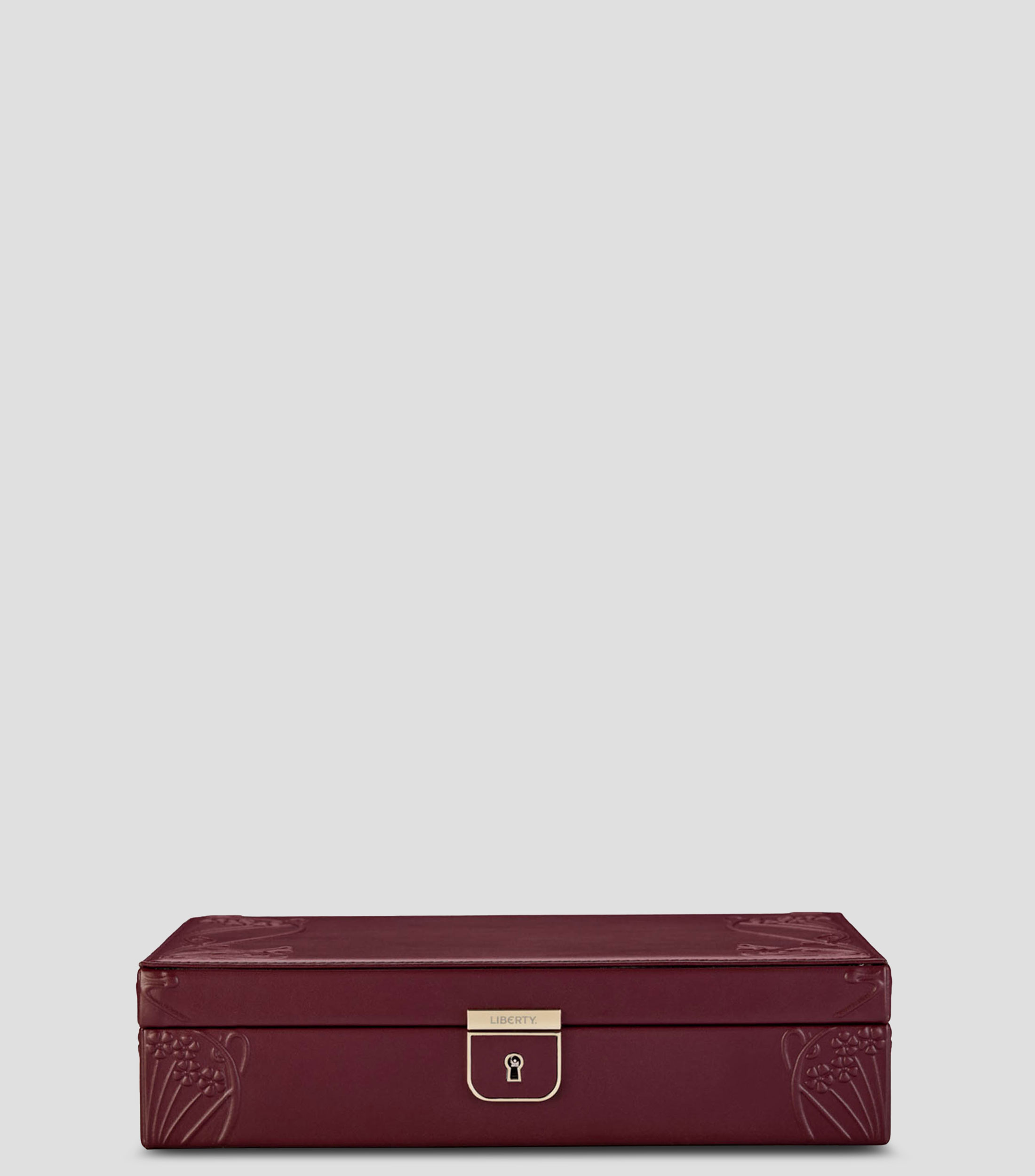 Joyero Mediano Ianthe WOLF X LIBERTY Burgundy