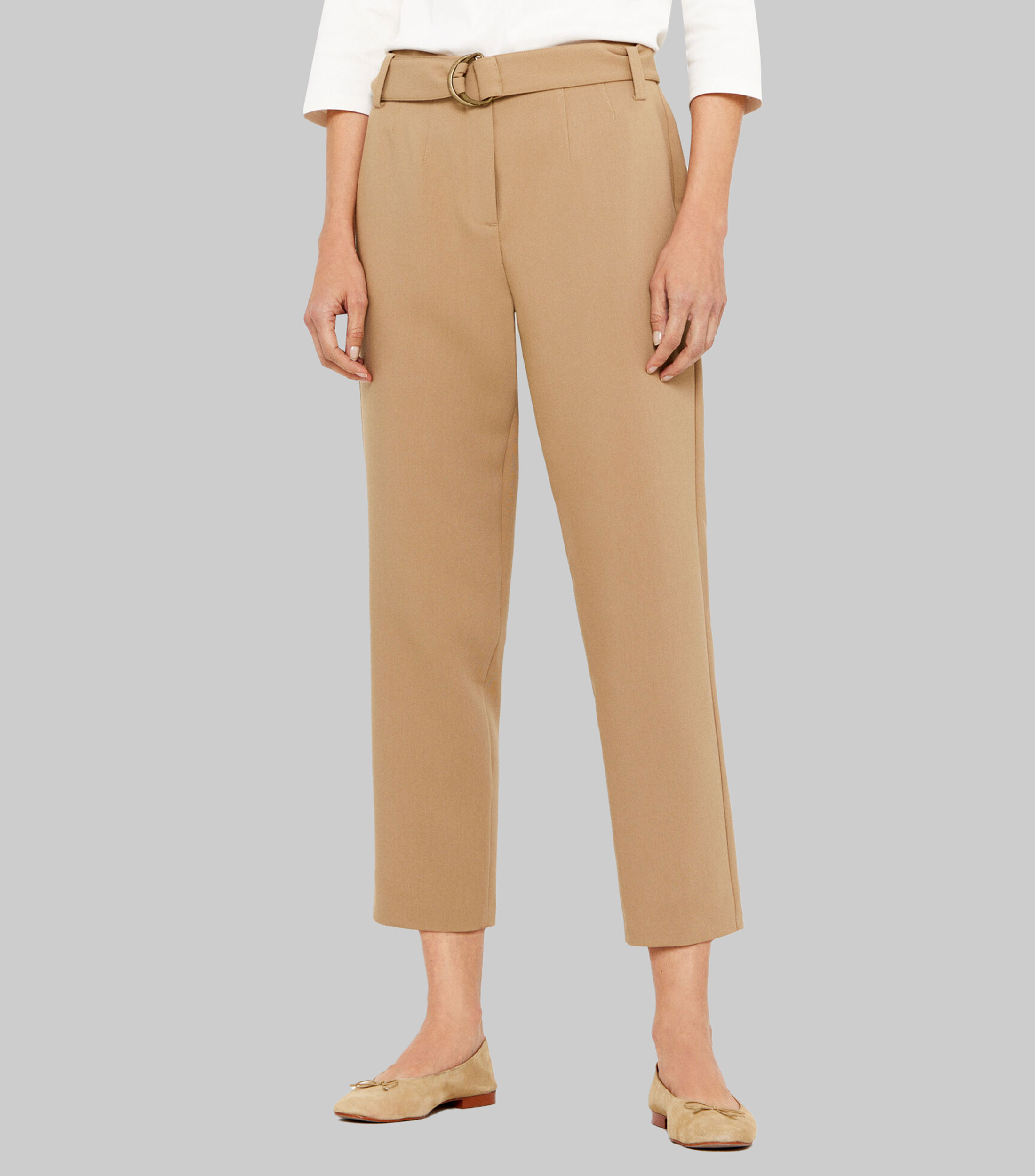 corte regular fit pantalón