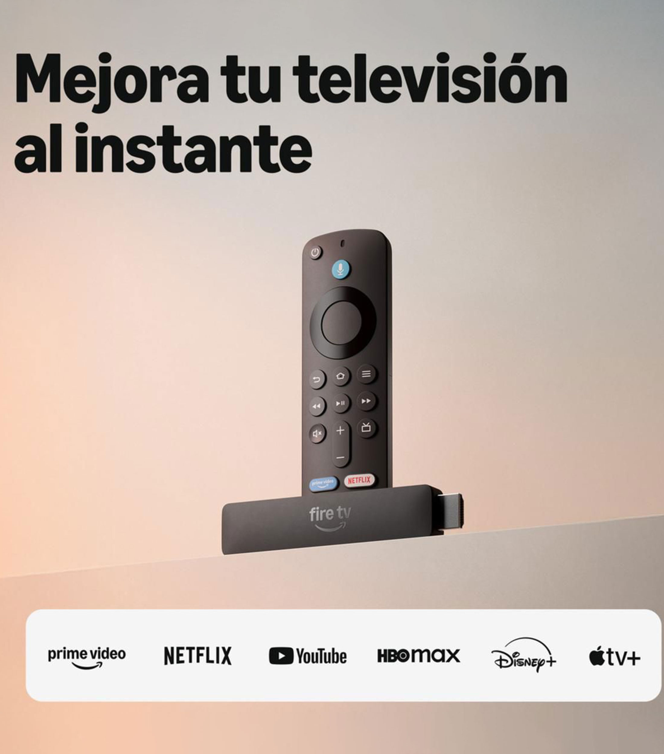 Reproductor de Streaming Amazon Fire TV Stick HD