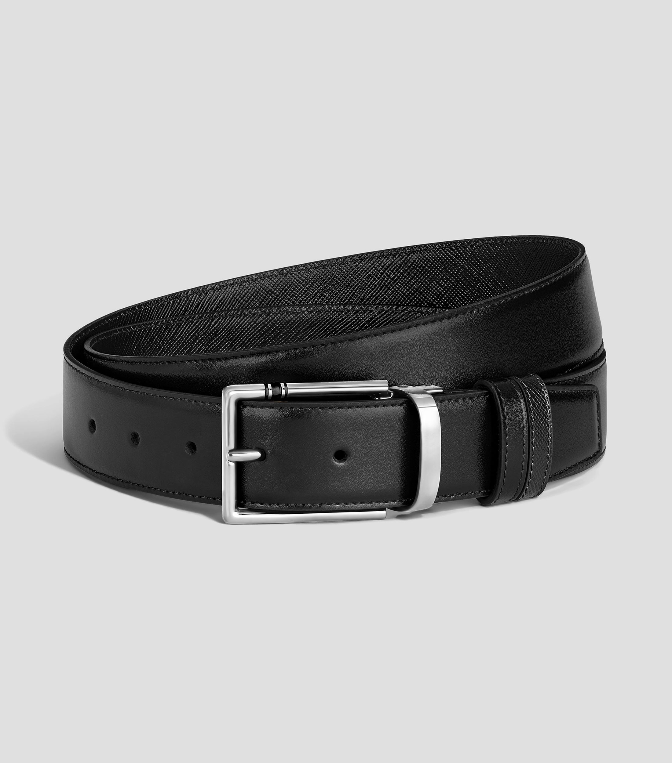 Cinturón reversible rectangular MST Hombre