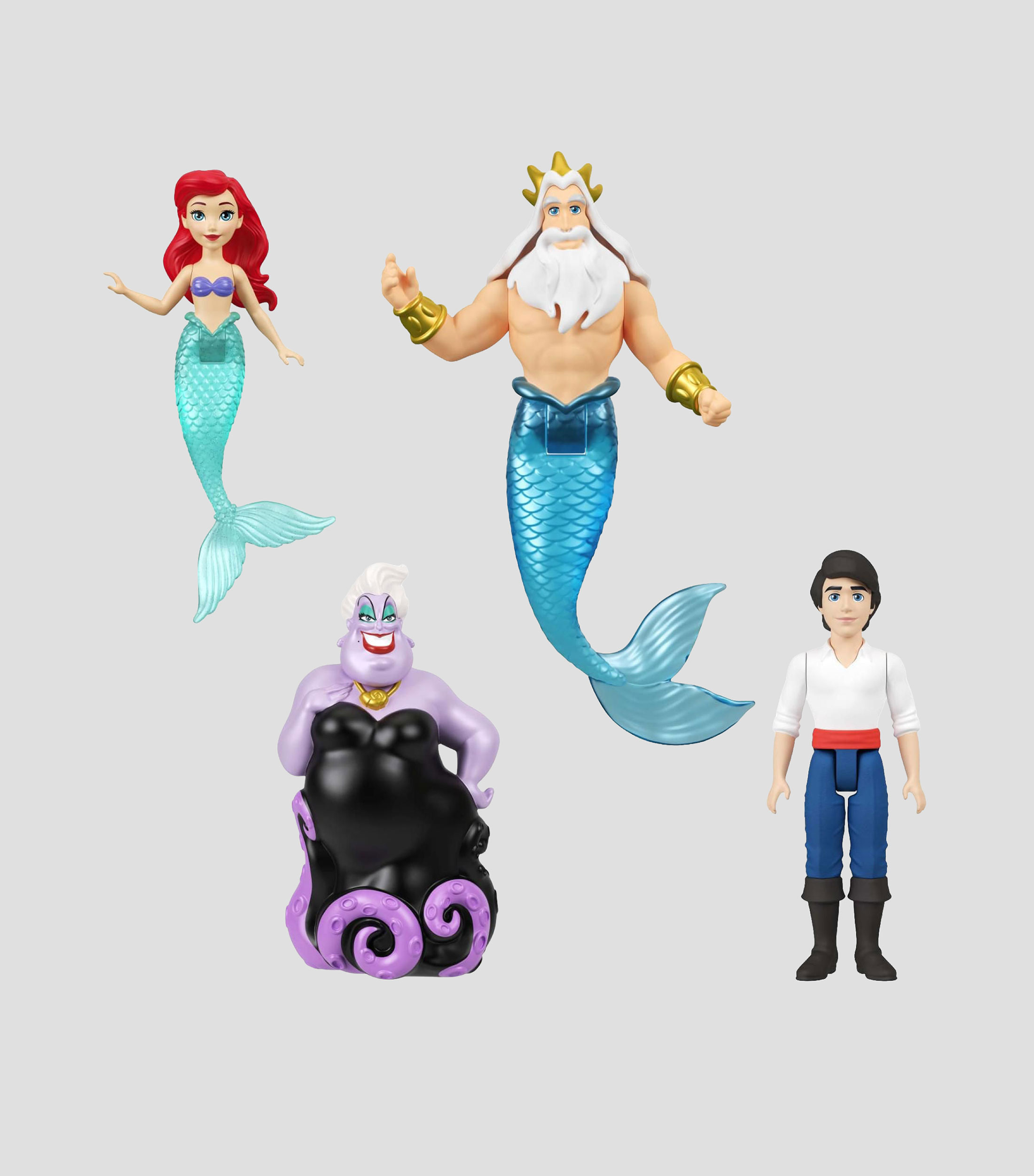 Muñecas Set Ariel Muñecas Pequeñas