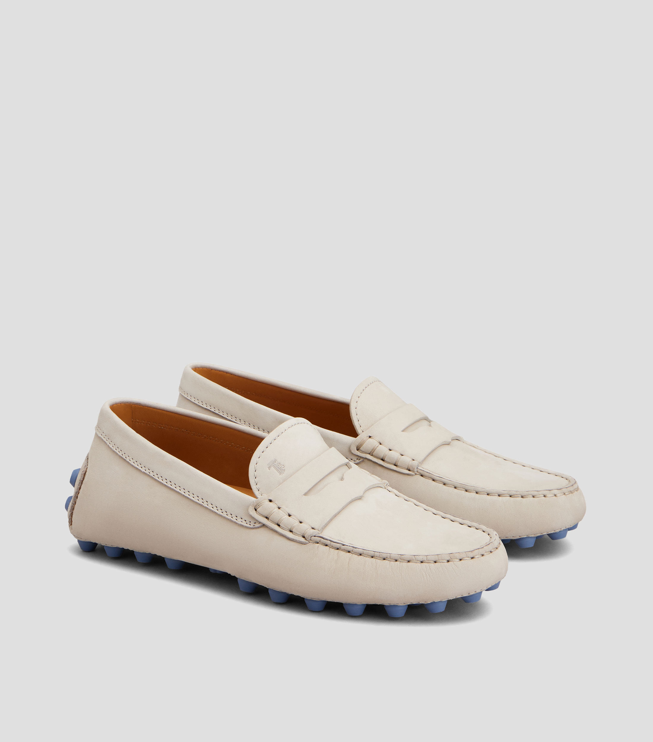 Mocasines Gommino Macro en piel Mujer