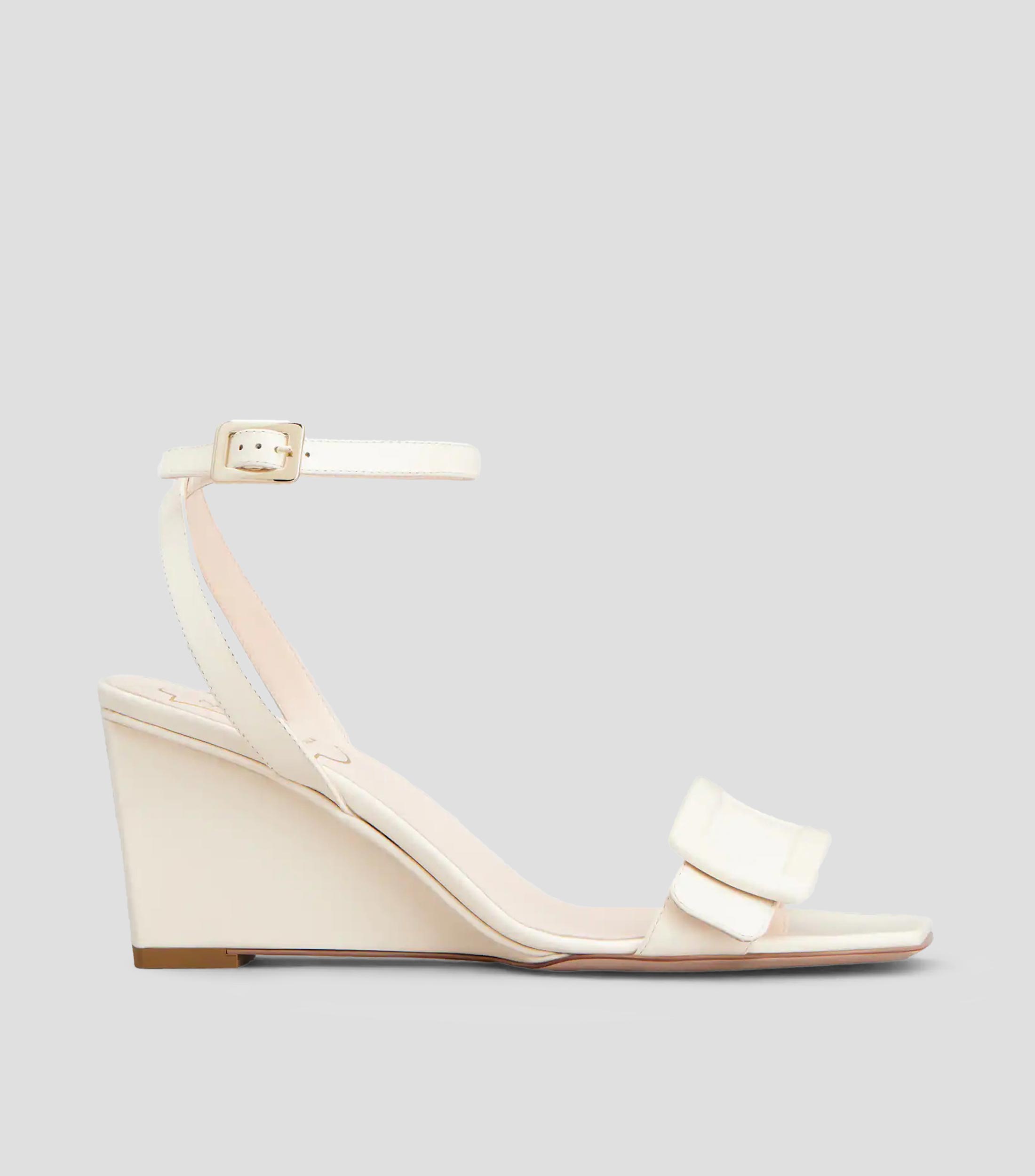 Sandalias con plataforma de cuña Mujer