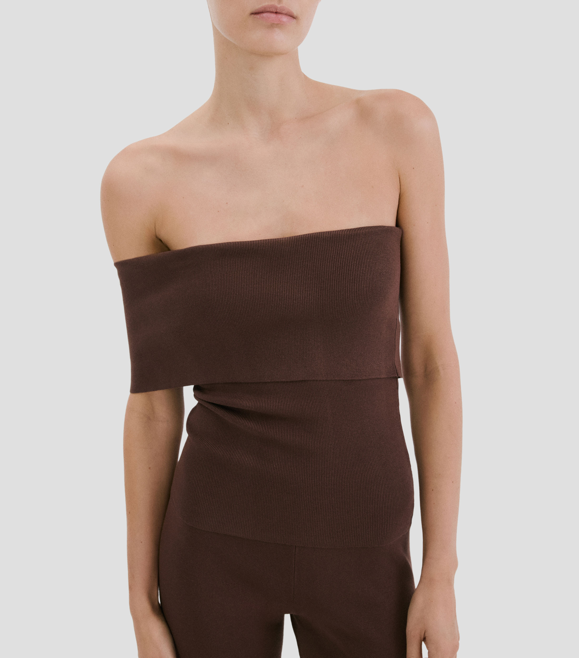 Blusa lisa manga corta Mujer