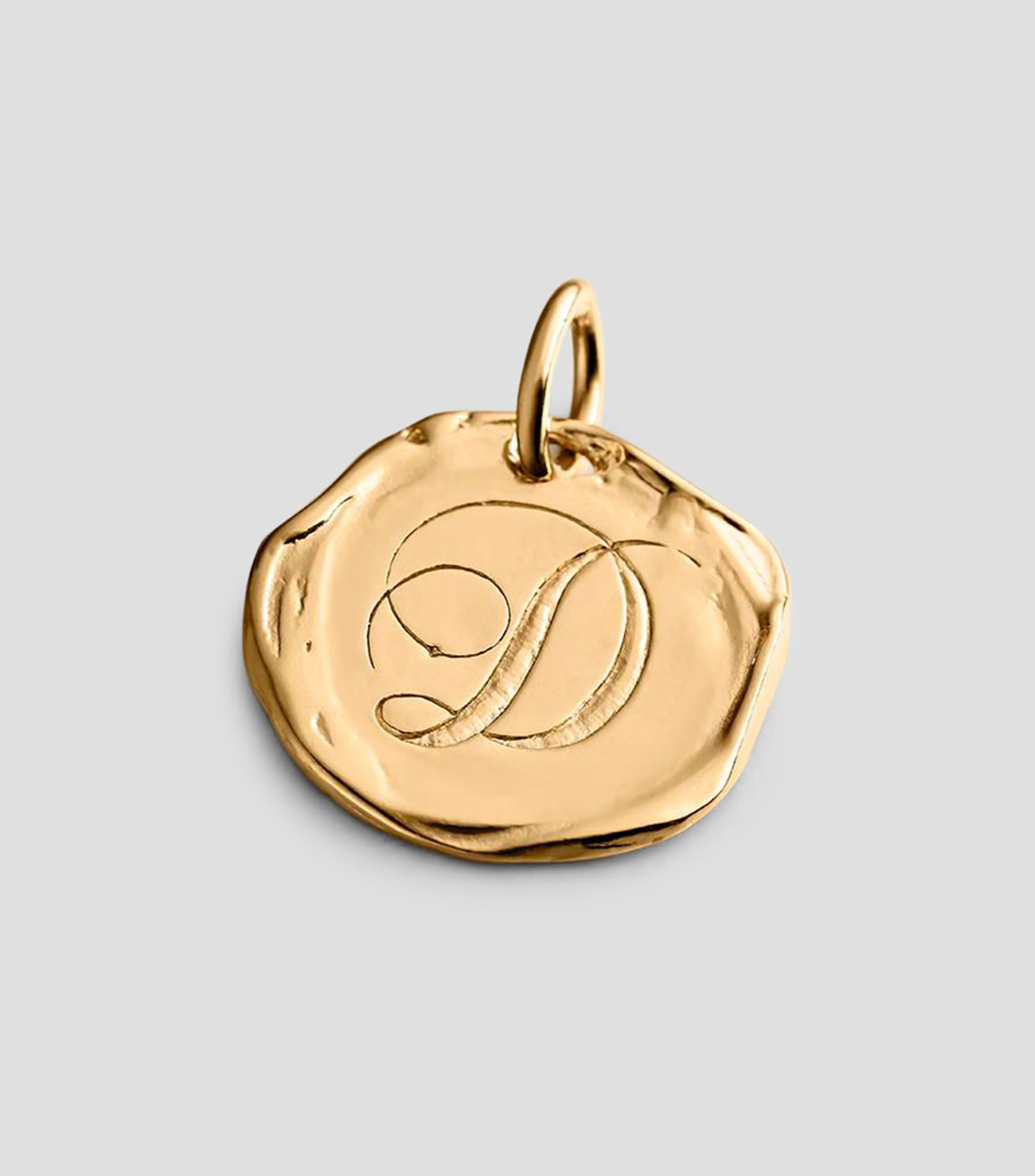 Charm letra D en plata .925 Blarney Mujer