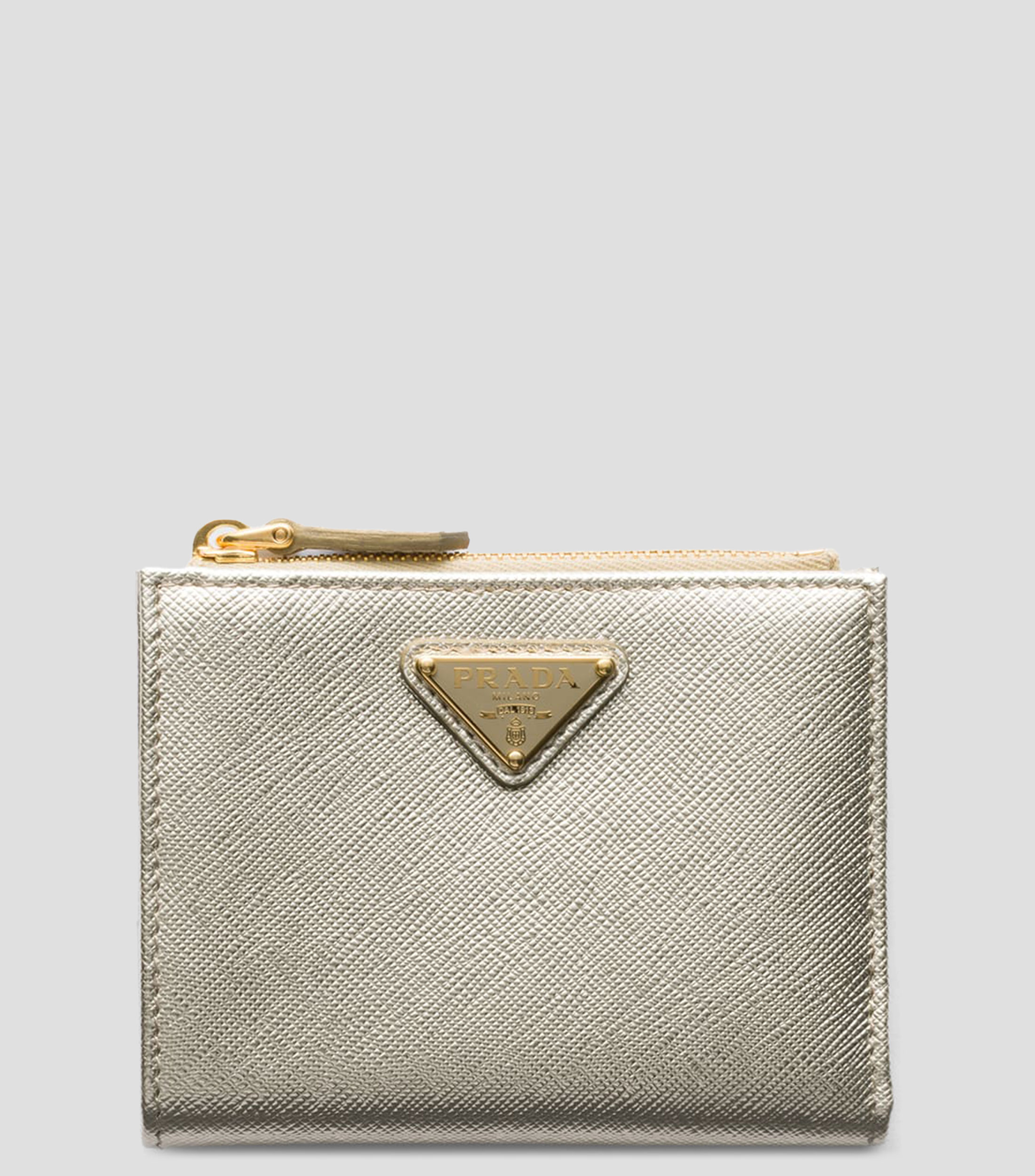 Cartera en piel con detalle texturizado Mujer