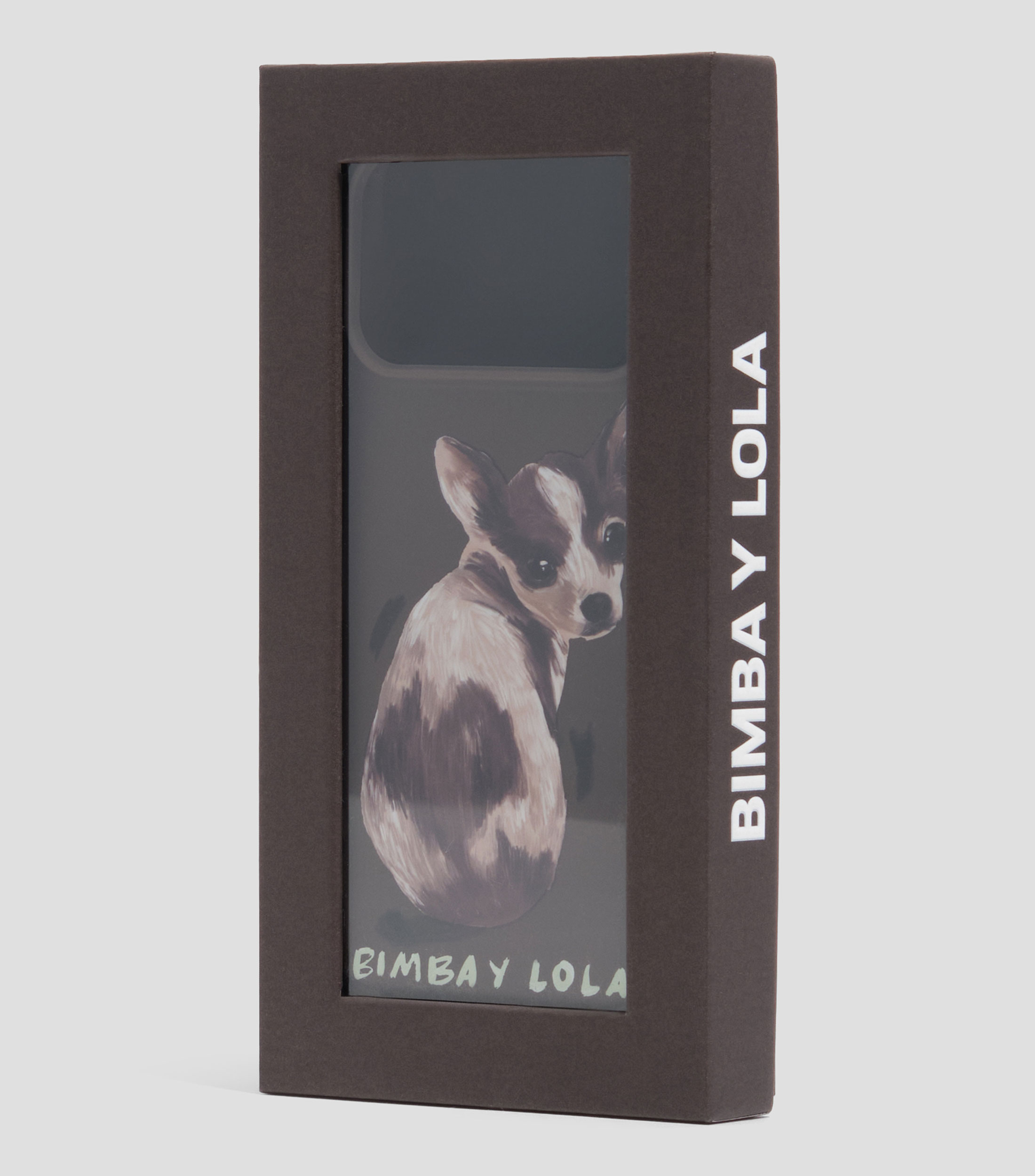 Funda rígida iPhone 17 Pro Chihuahua Chocolate