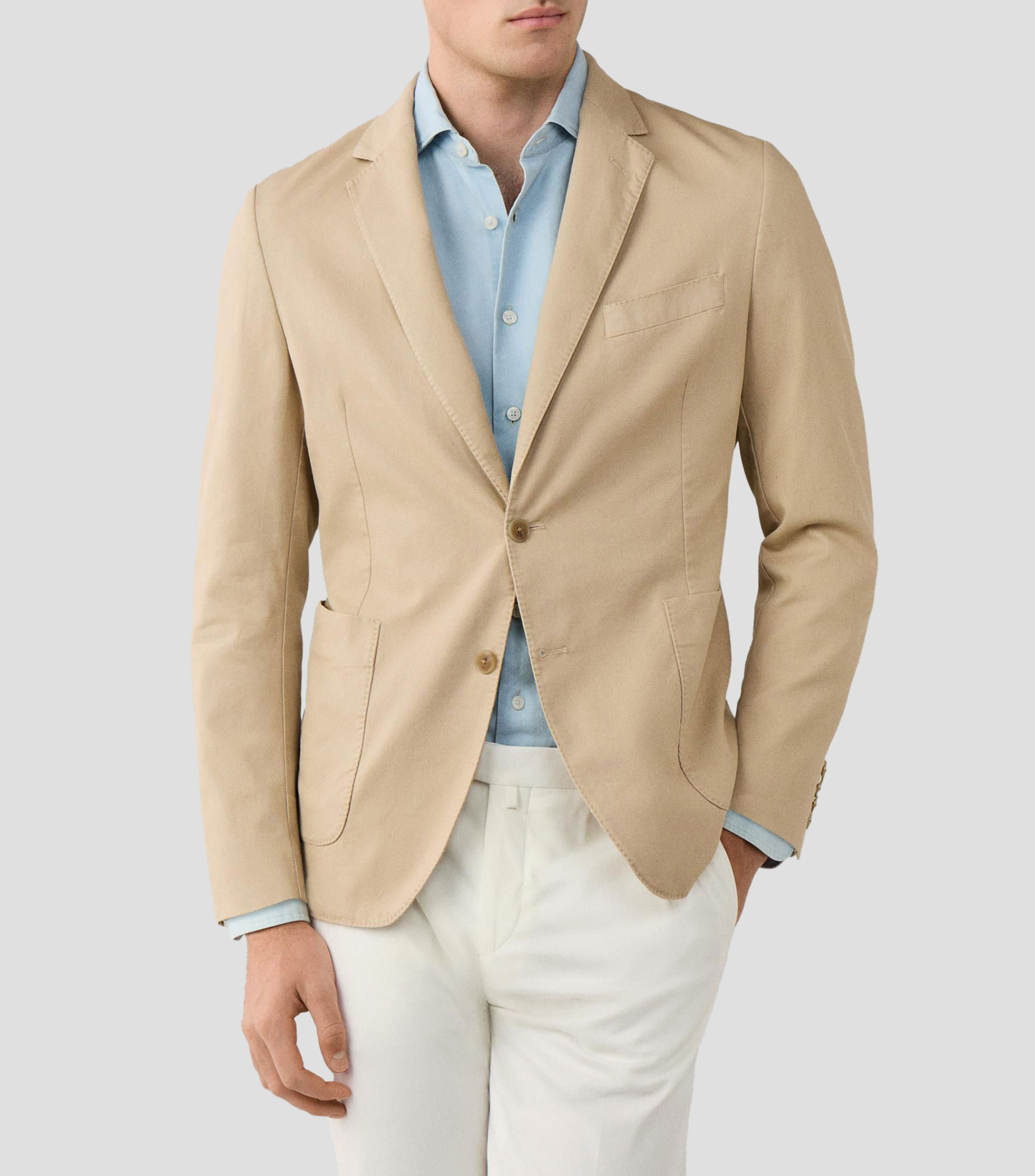 Blazer liso Hombre