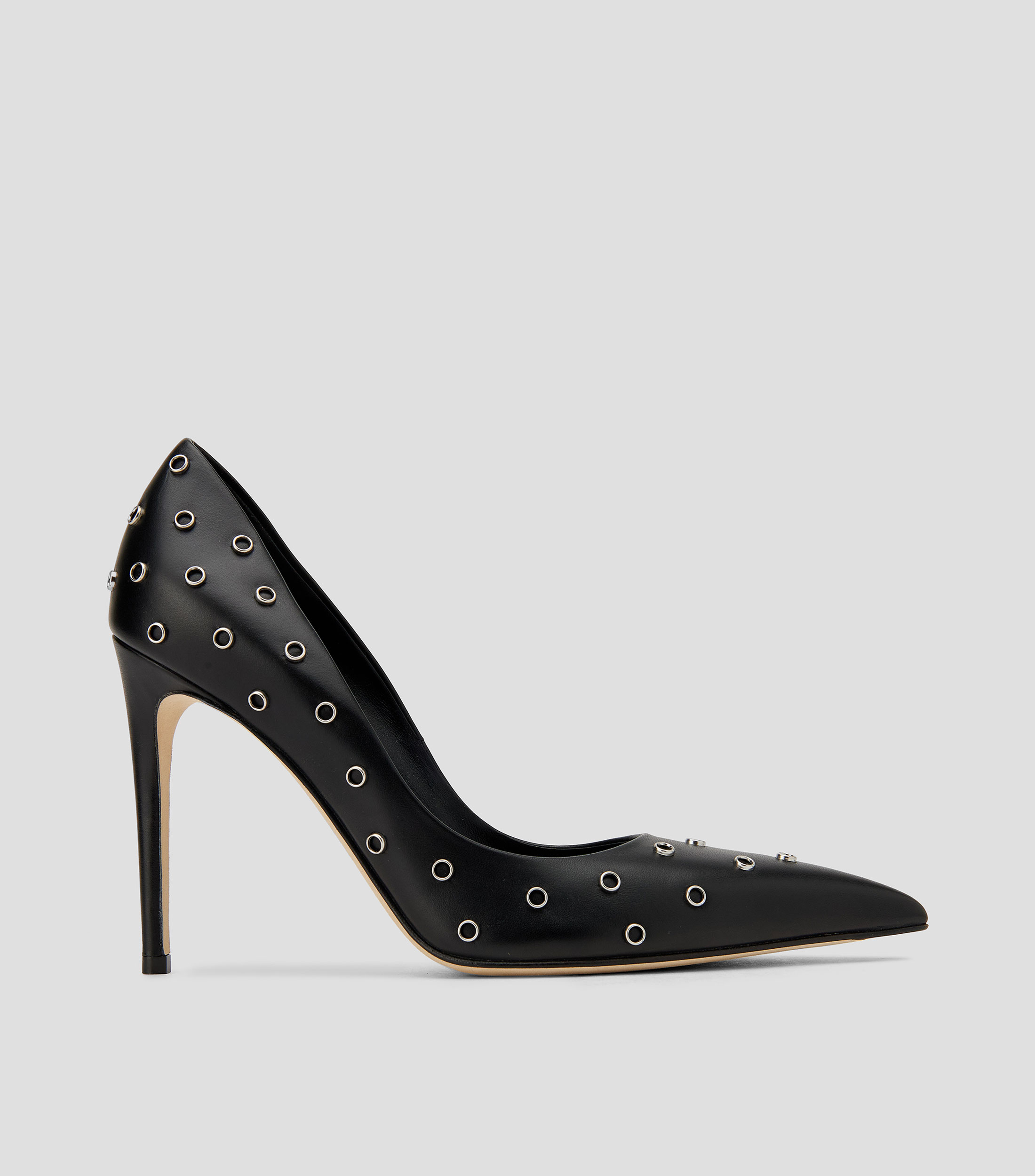 Zapatillas con tacón alto de aguja Mujer