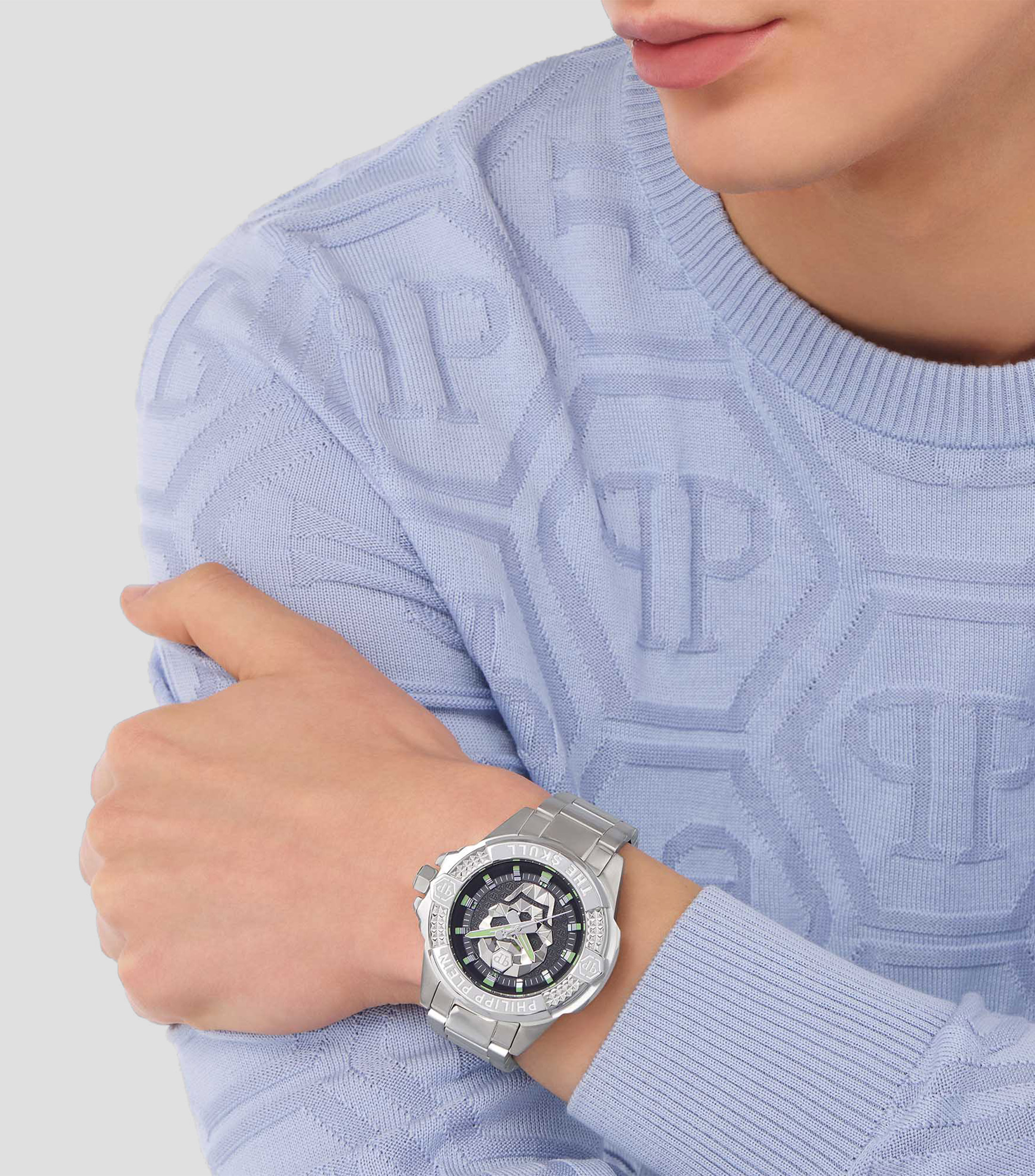 Reloj para Hombre Casual, Plateado