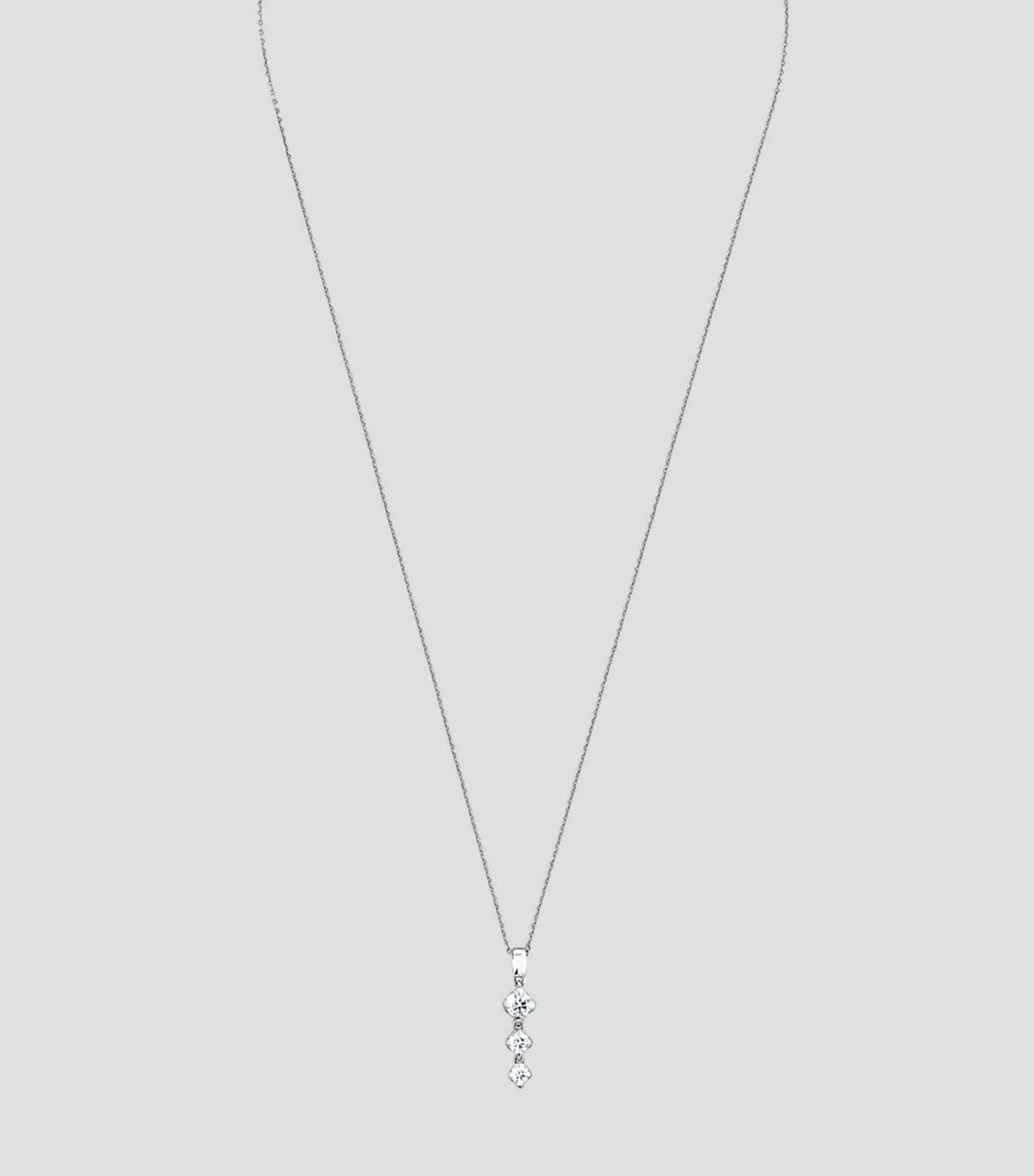 Gargantilla con diamantes Mujer