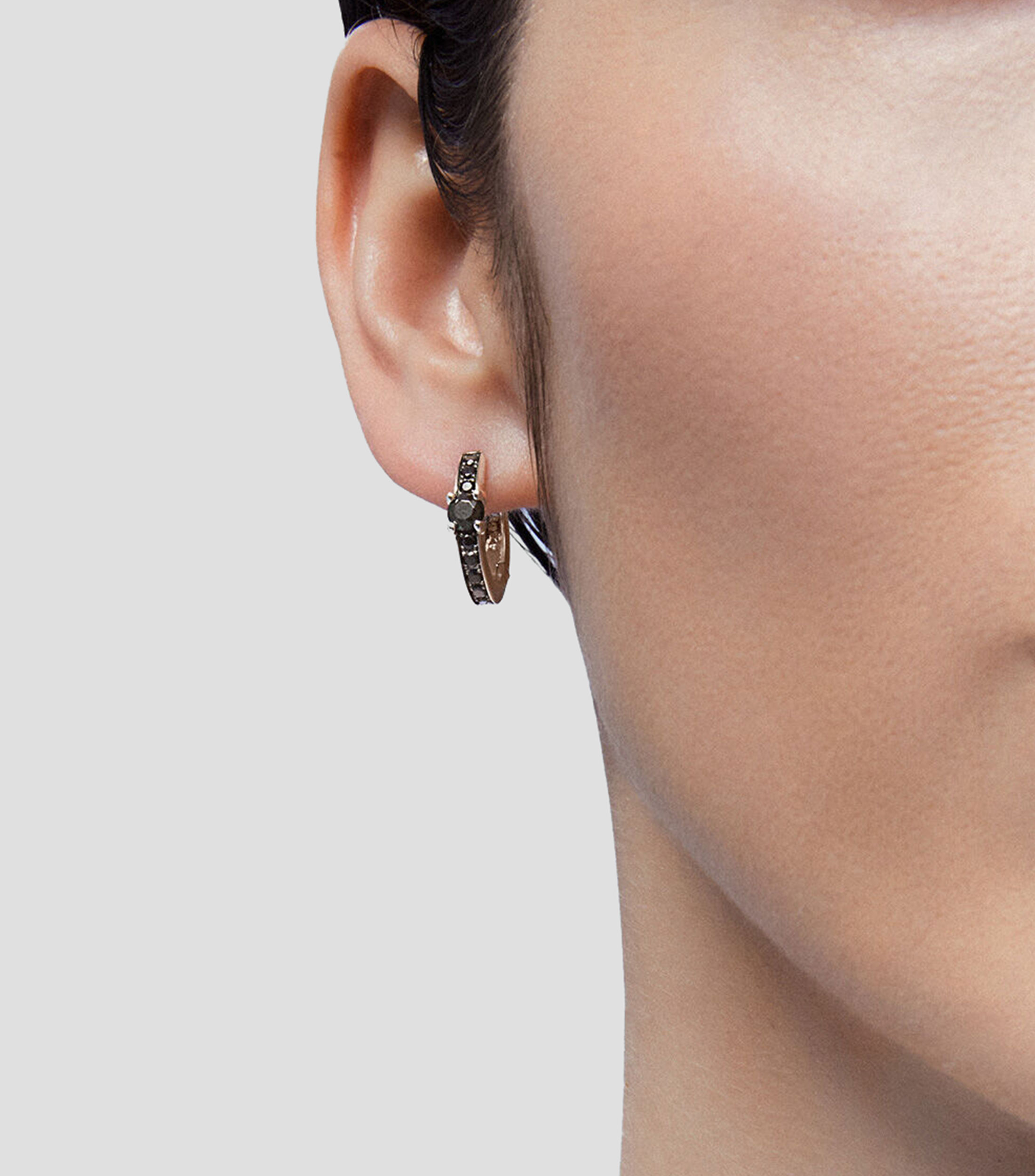 Pendientes en Plata .925 con Incrustaciones Mujer