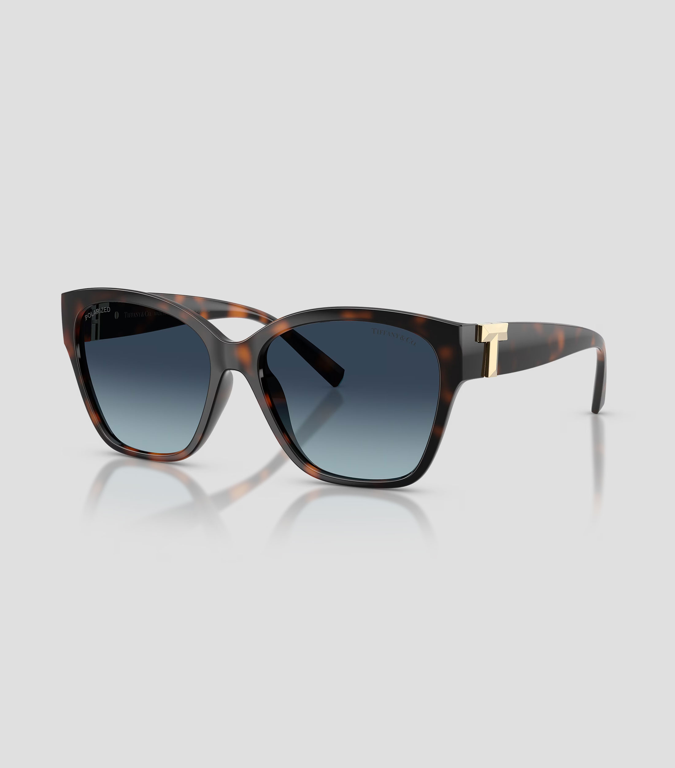 Lentes de sol cuadrados marrones
