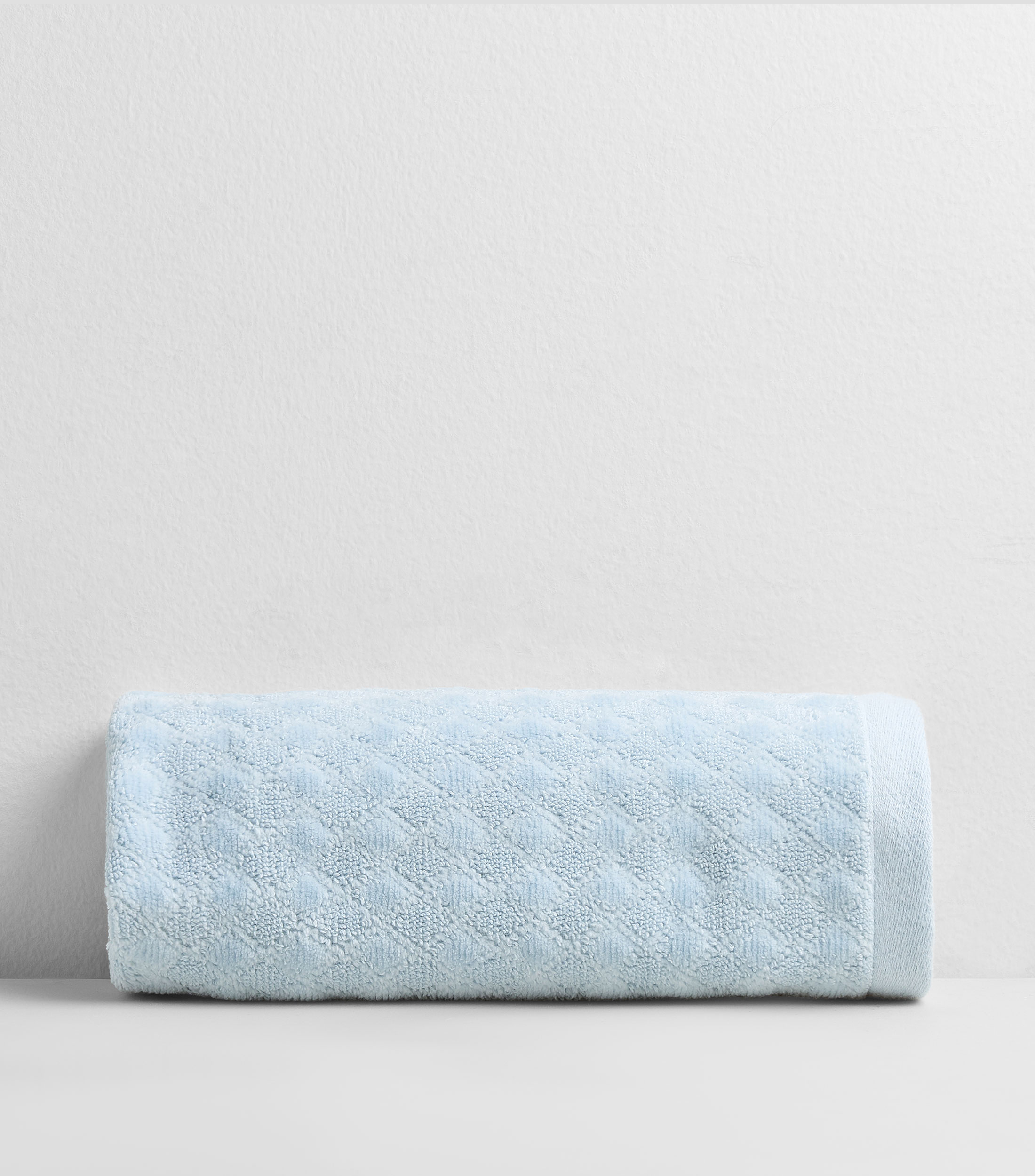 Toalla de manos azul