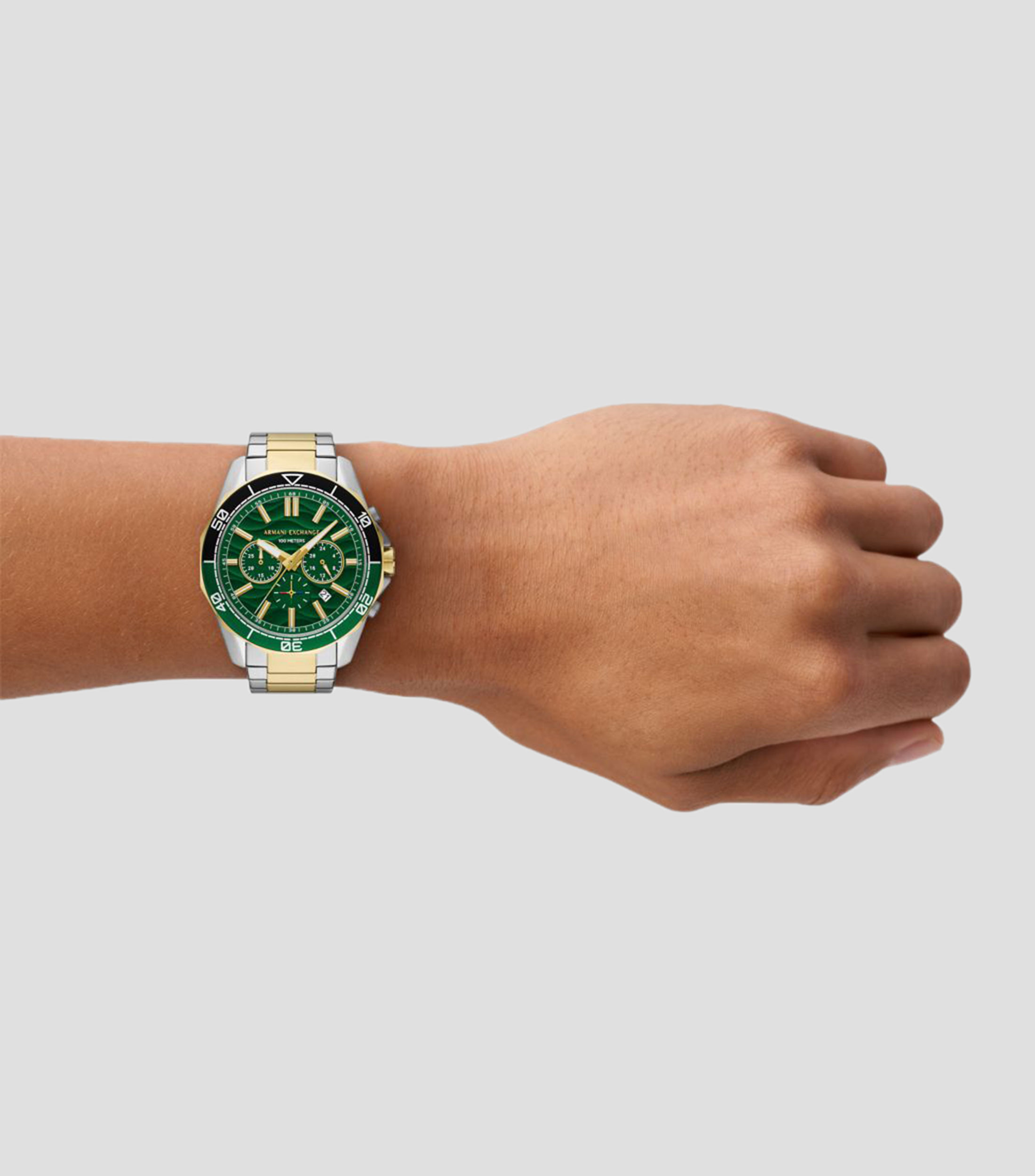 Reloj para Hombre Street casual plateado, dorado