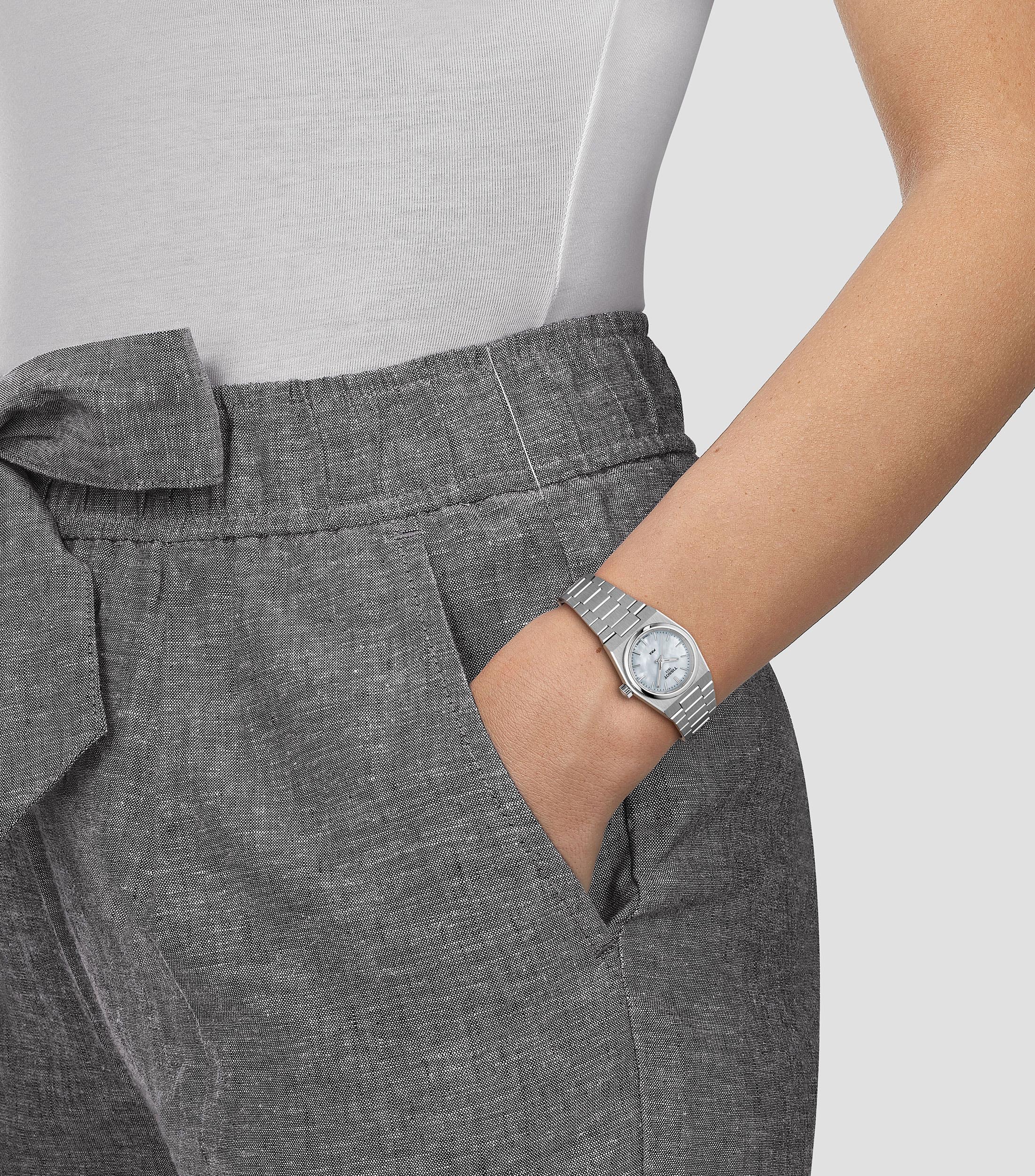 Reloj para Mujer, PRX, Casual, Plateado