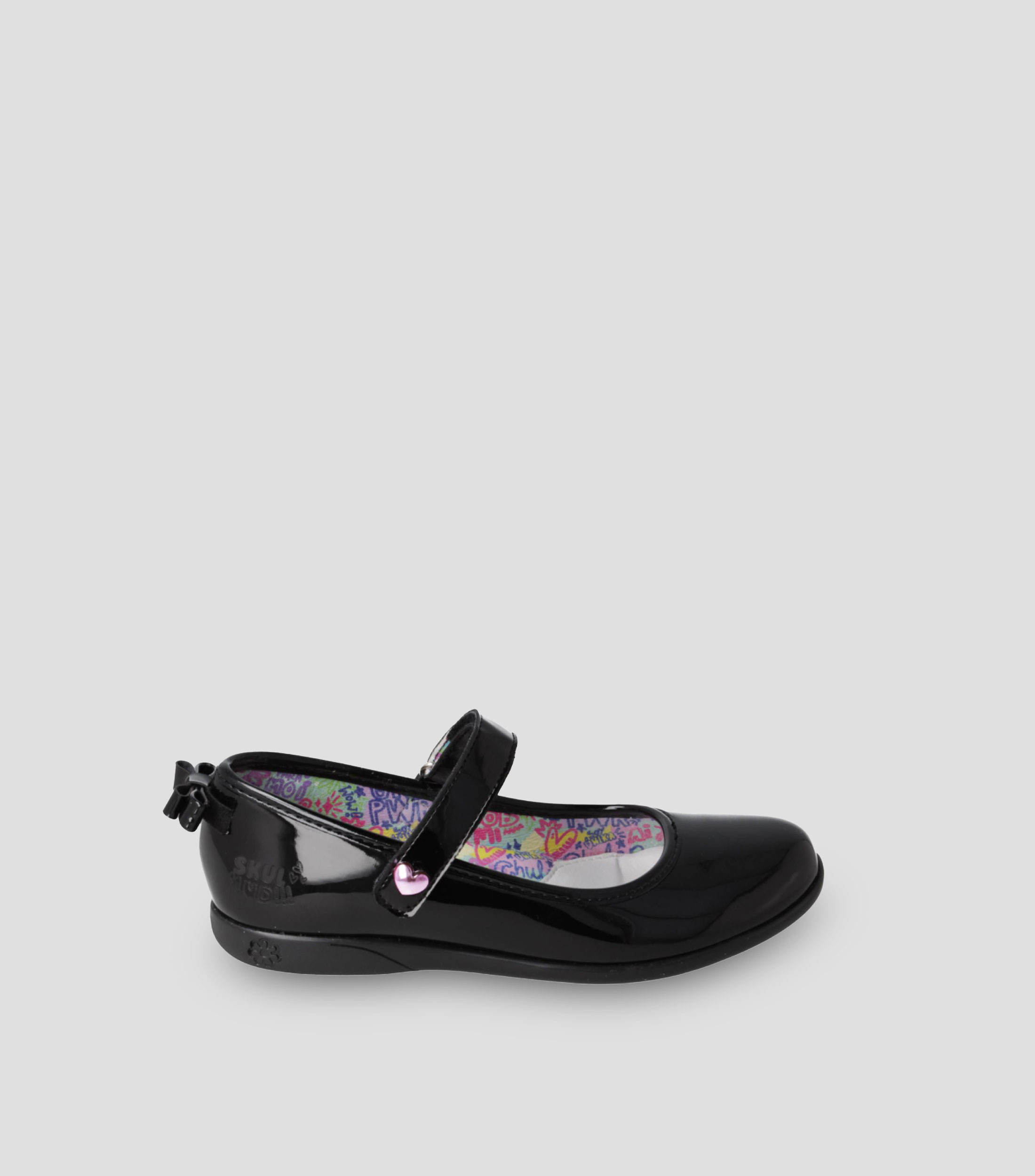 Zapatos escolares Mary Jane en charol Niña