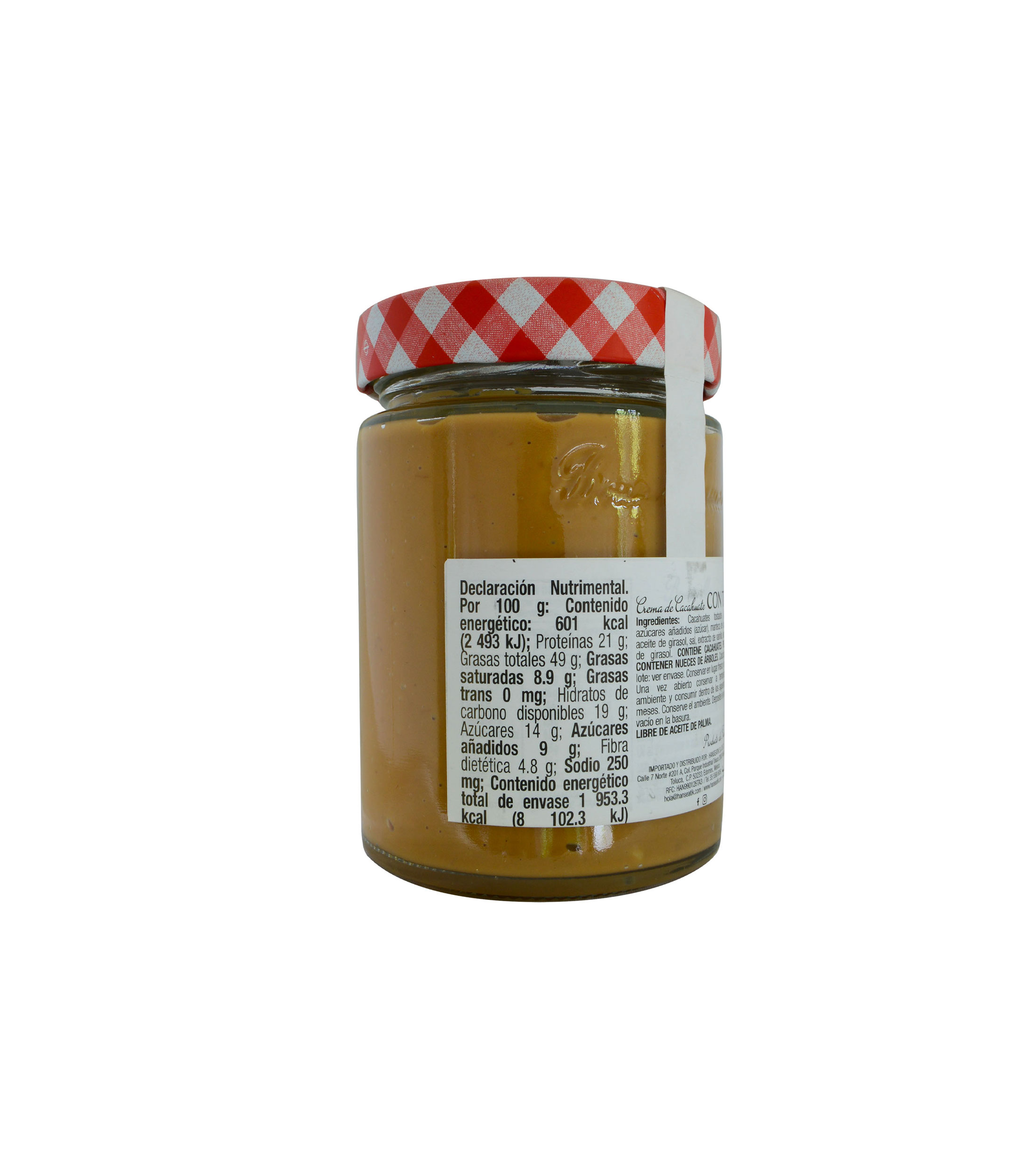 CREMA DE CACAHUATE