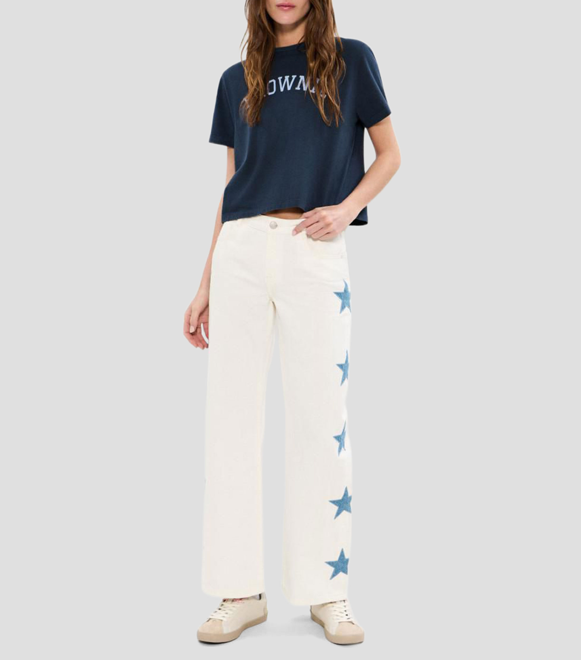 Jeans recto Mujer