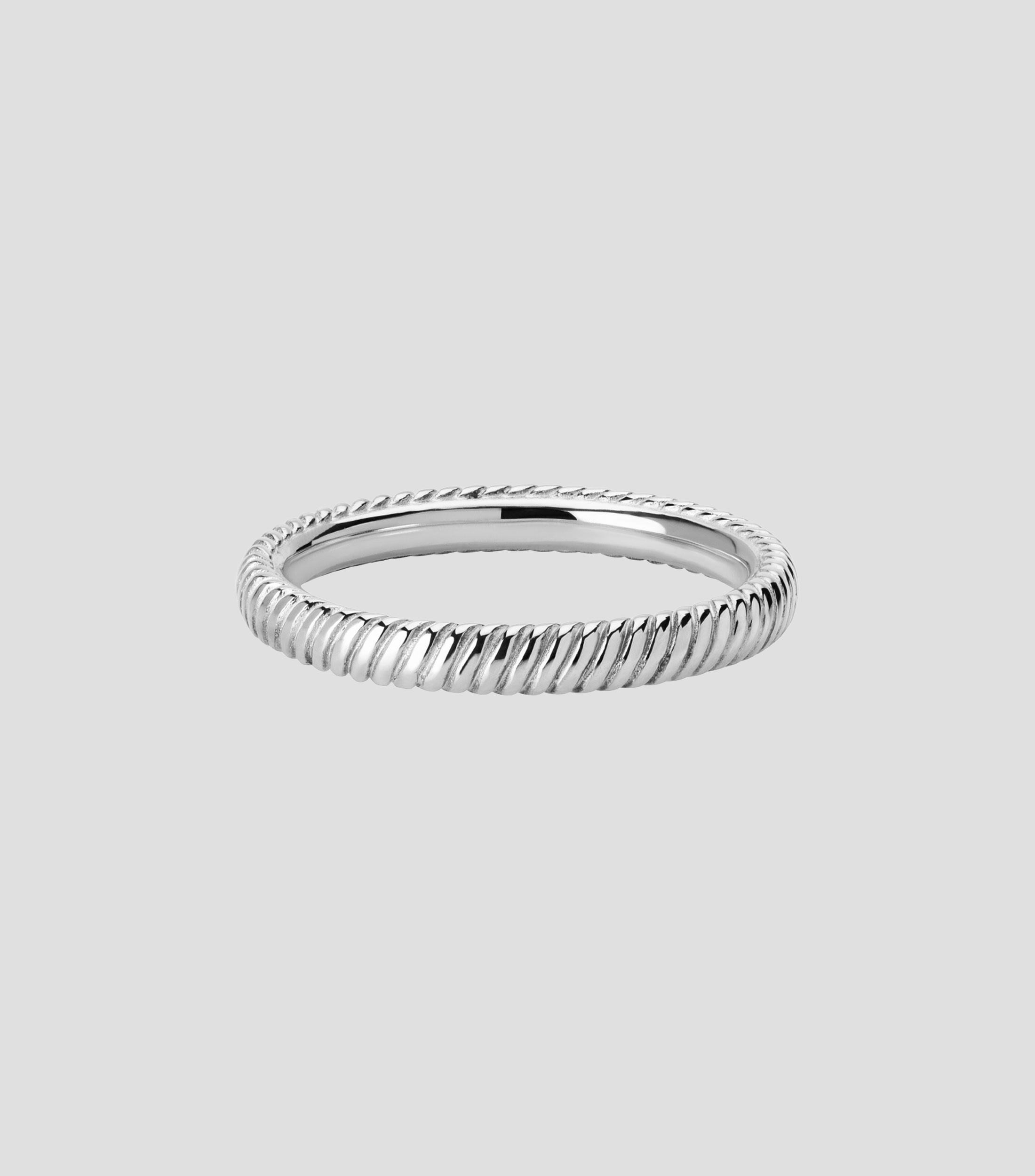 Anillo Chispas en plata Xocolate Mujer