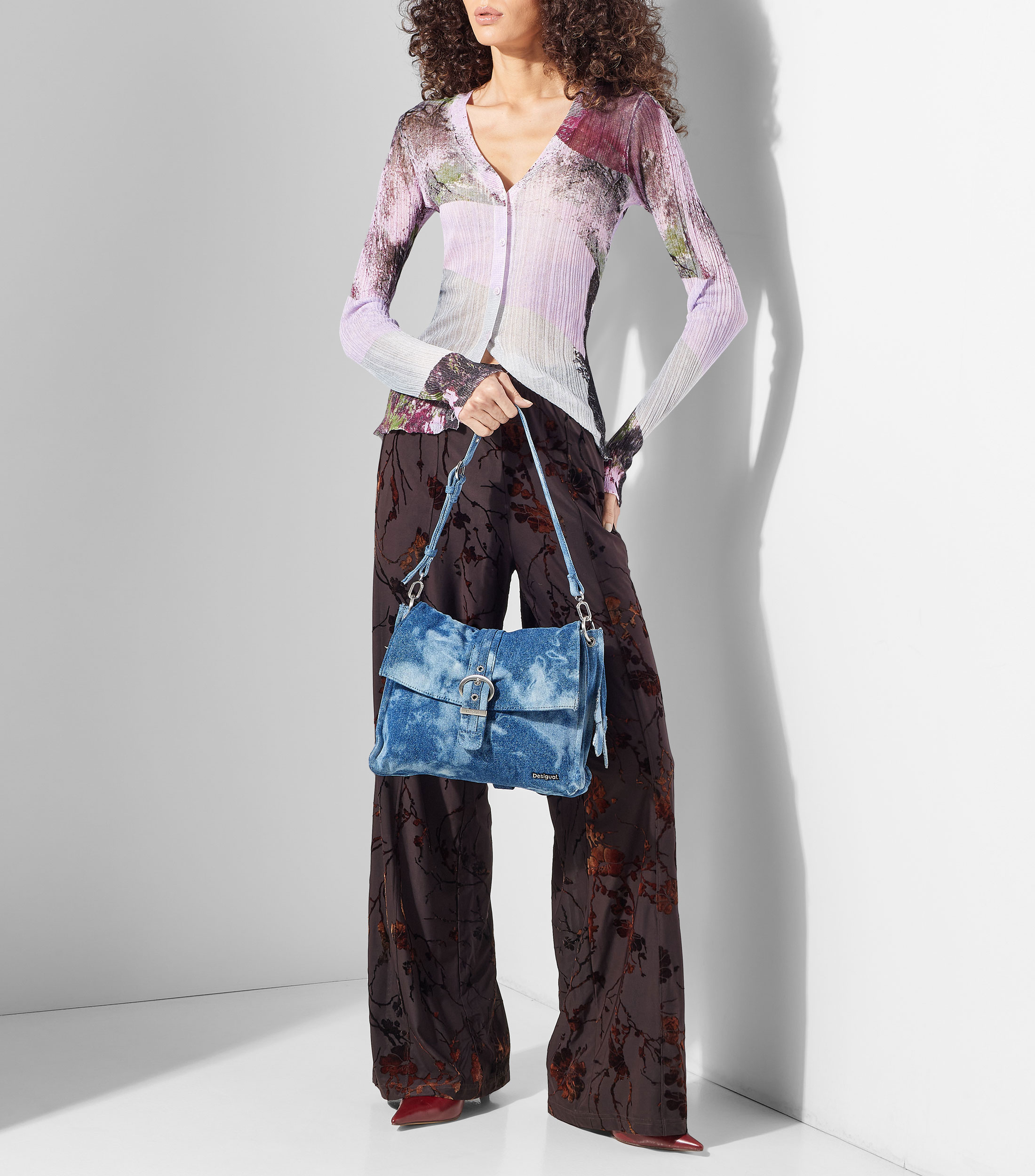 Mochila Denim Medium Mujer