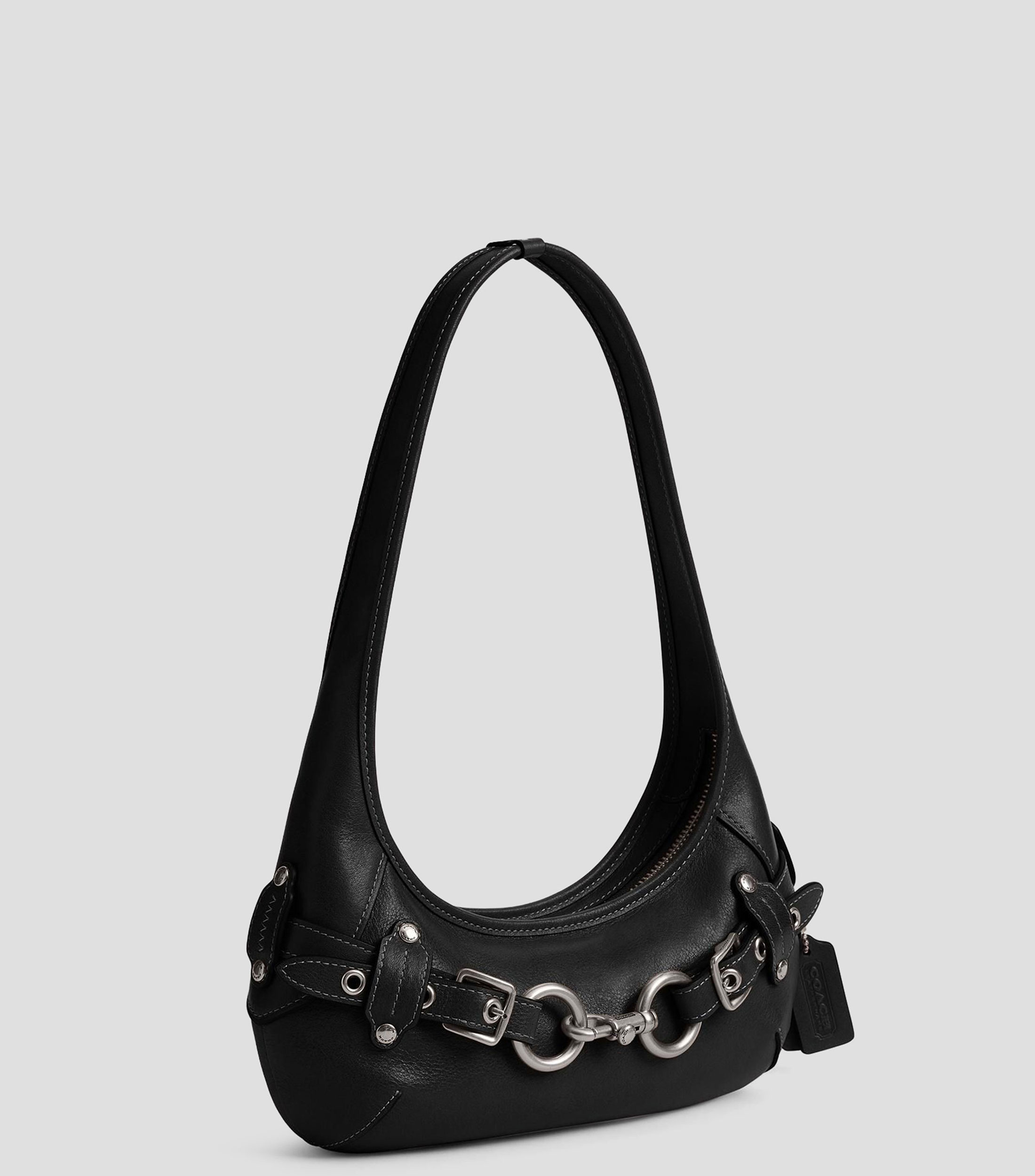 Bolsa shoulder en piel Ergo lisa Mujer