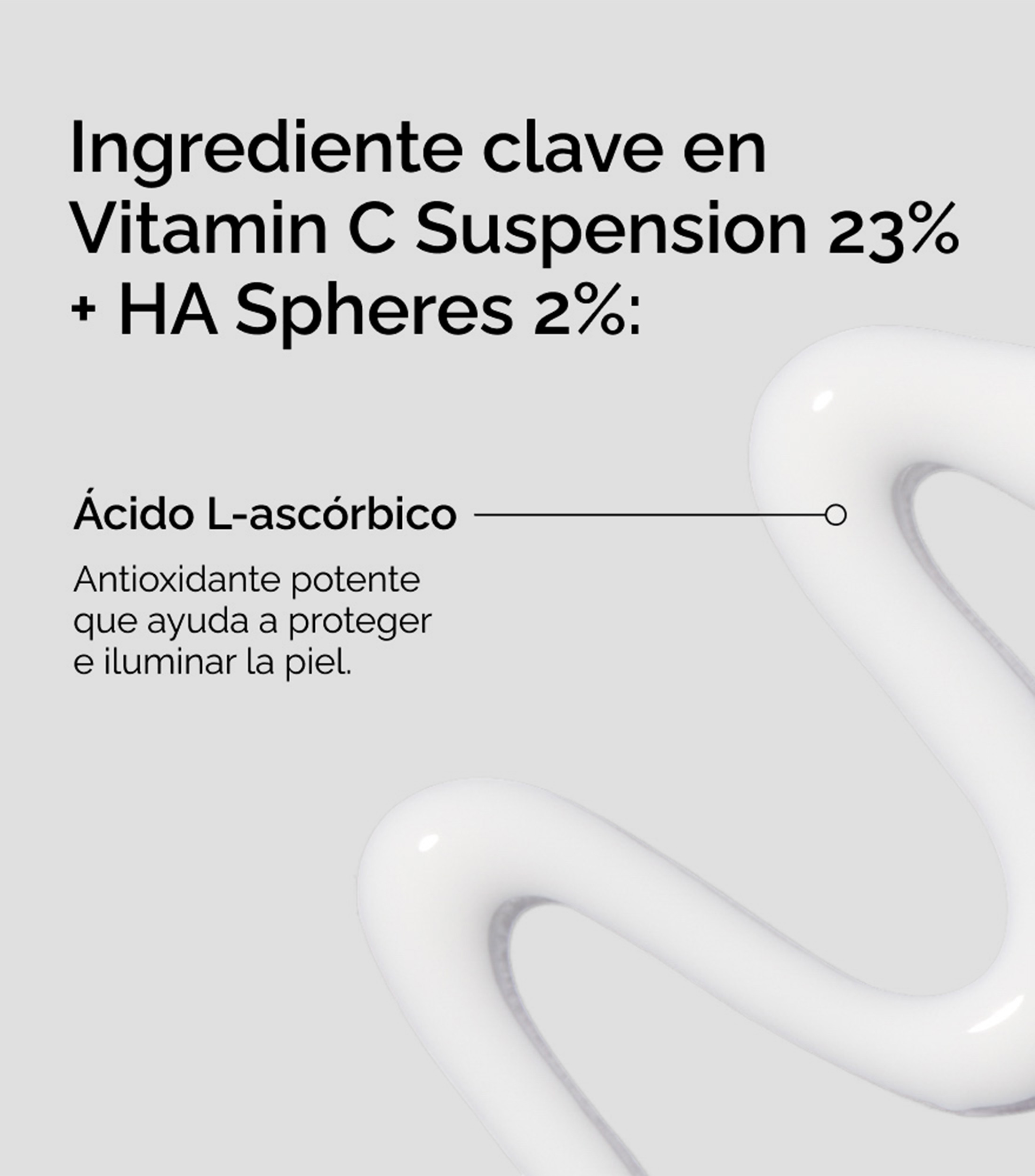 Crema Facial Iluminadora Vitamina C Suspension 23%, 30 ml