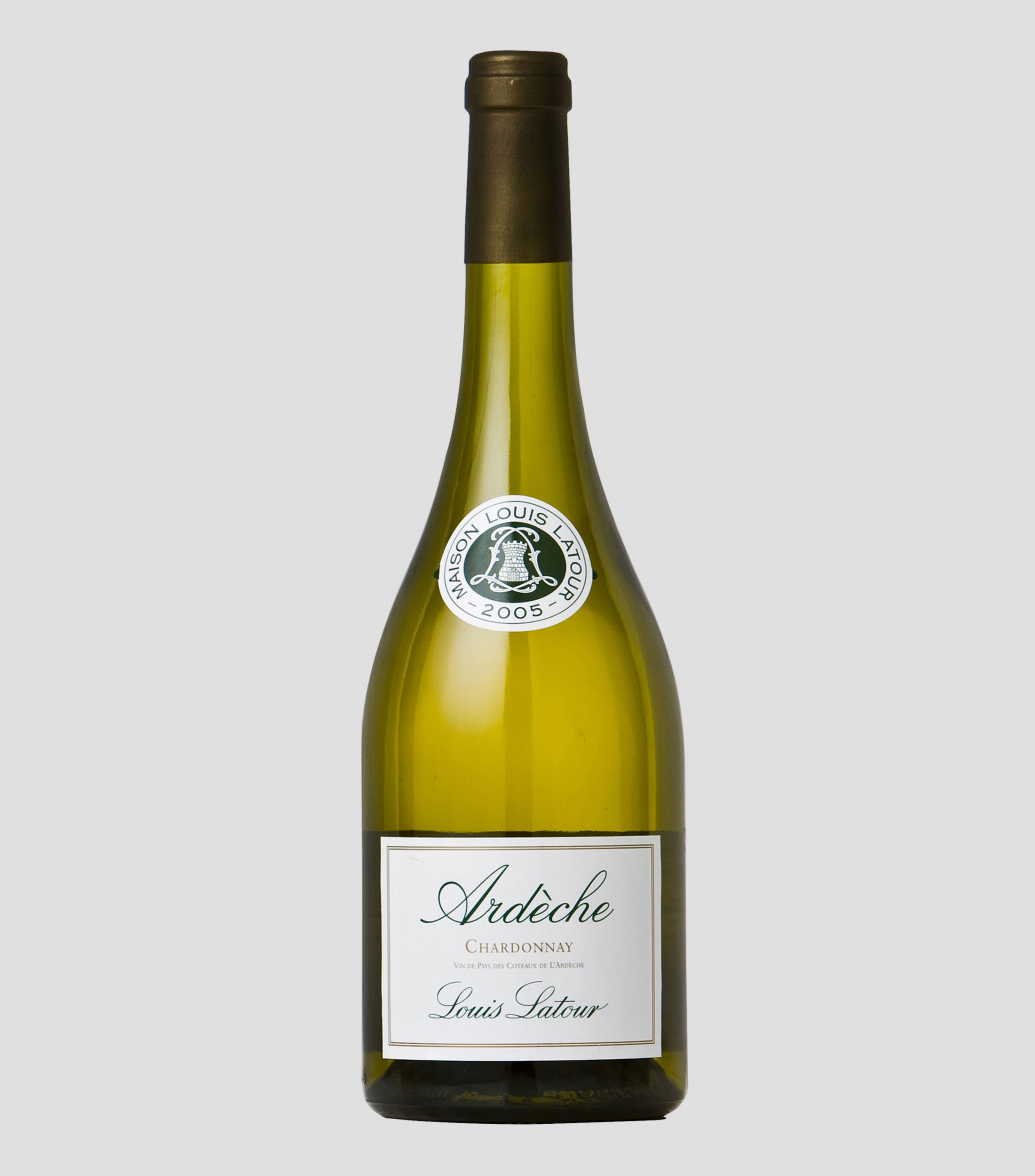 Vino Blanco Ardeche Chardonnay, Francia, 750 ml