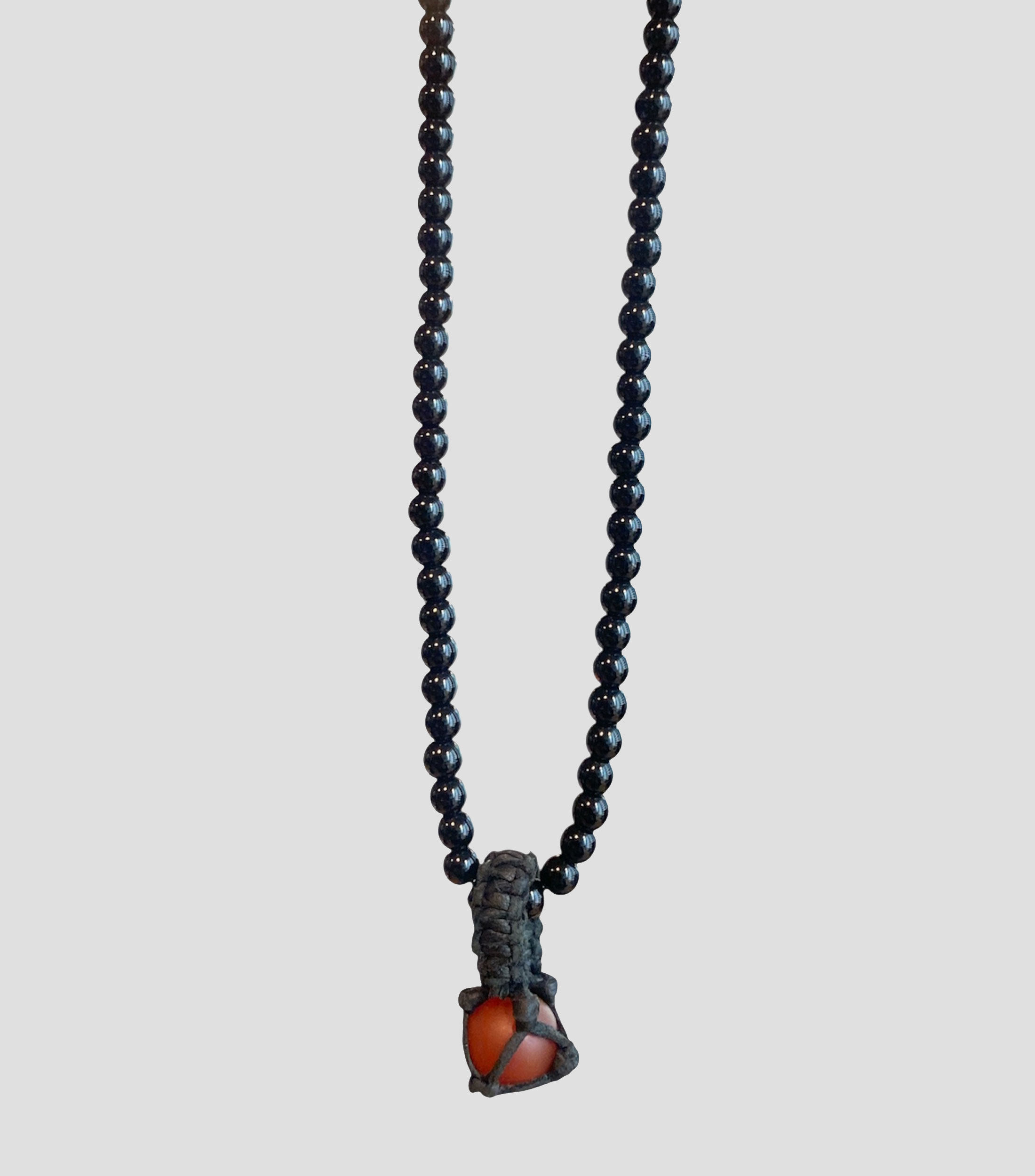 Collar con Onix y Cornalina Unisex