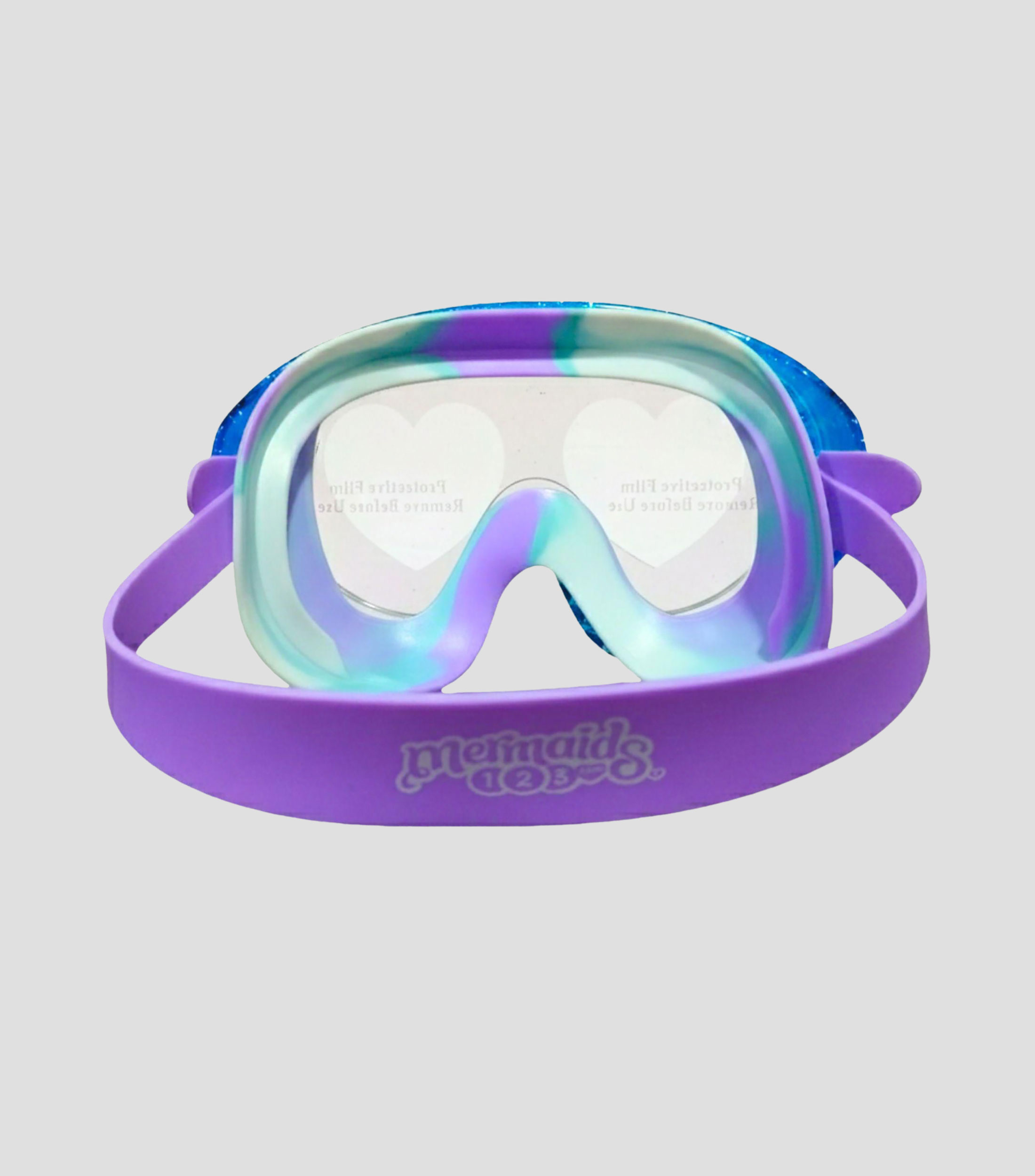 Visor para natación Lavander Heart Niña