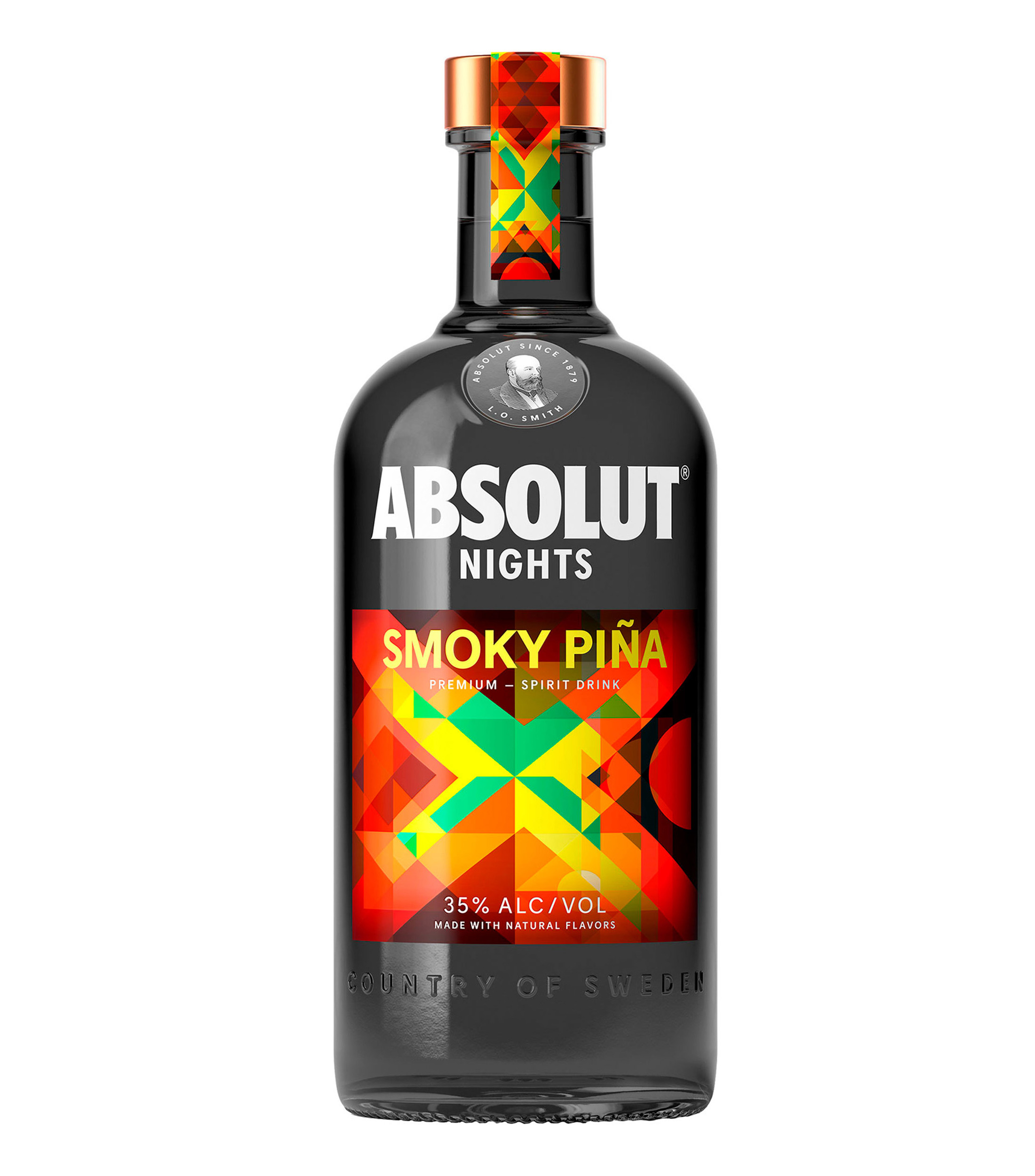 Absolut Vodka Absolut Nights Smoky Piña, 700 ml El Palacio de Hierro