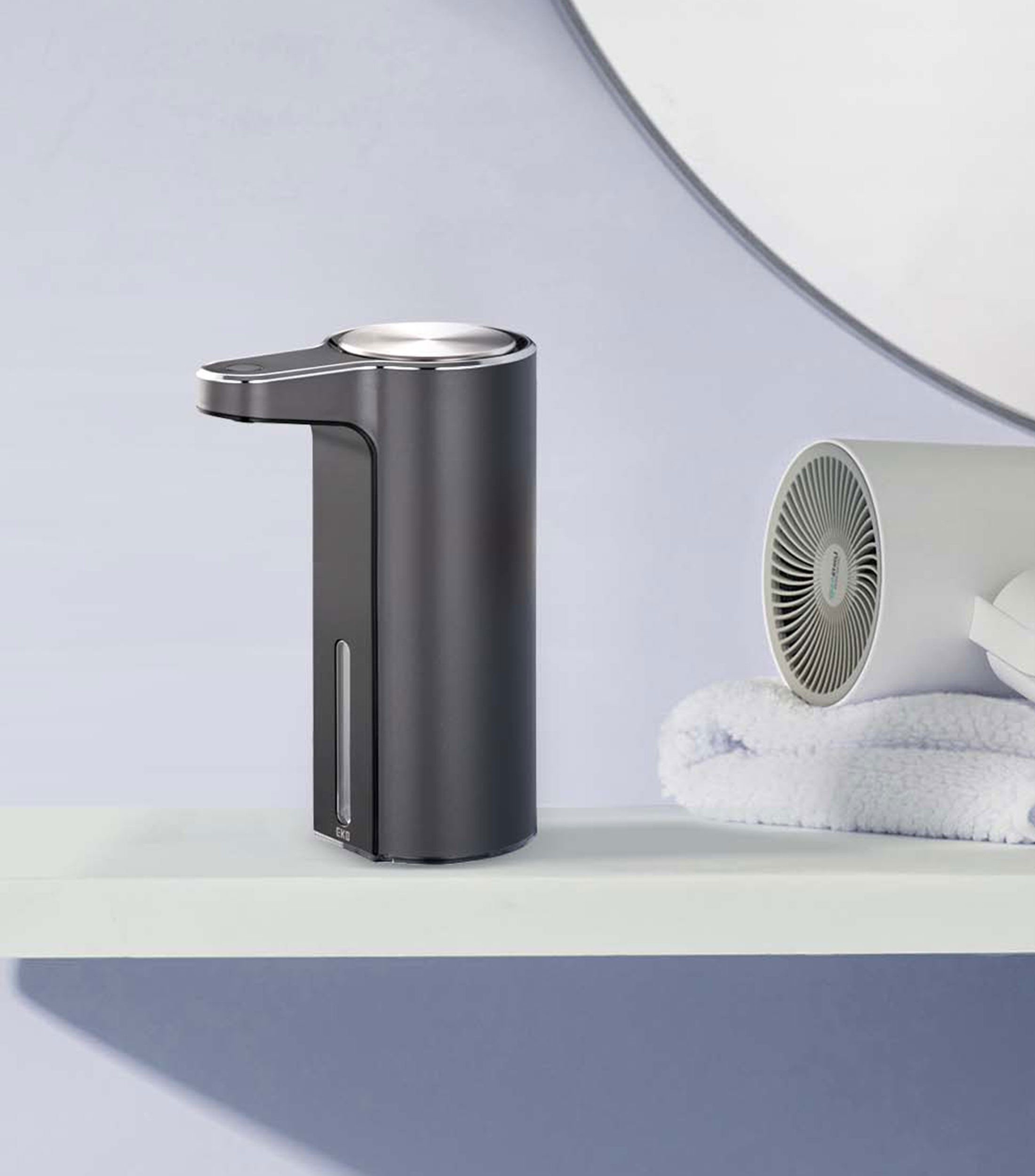 Dispensador de jabón con sensor en plástico