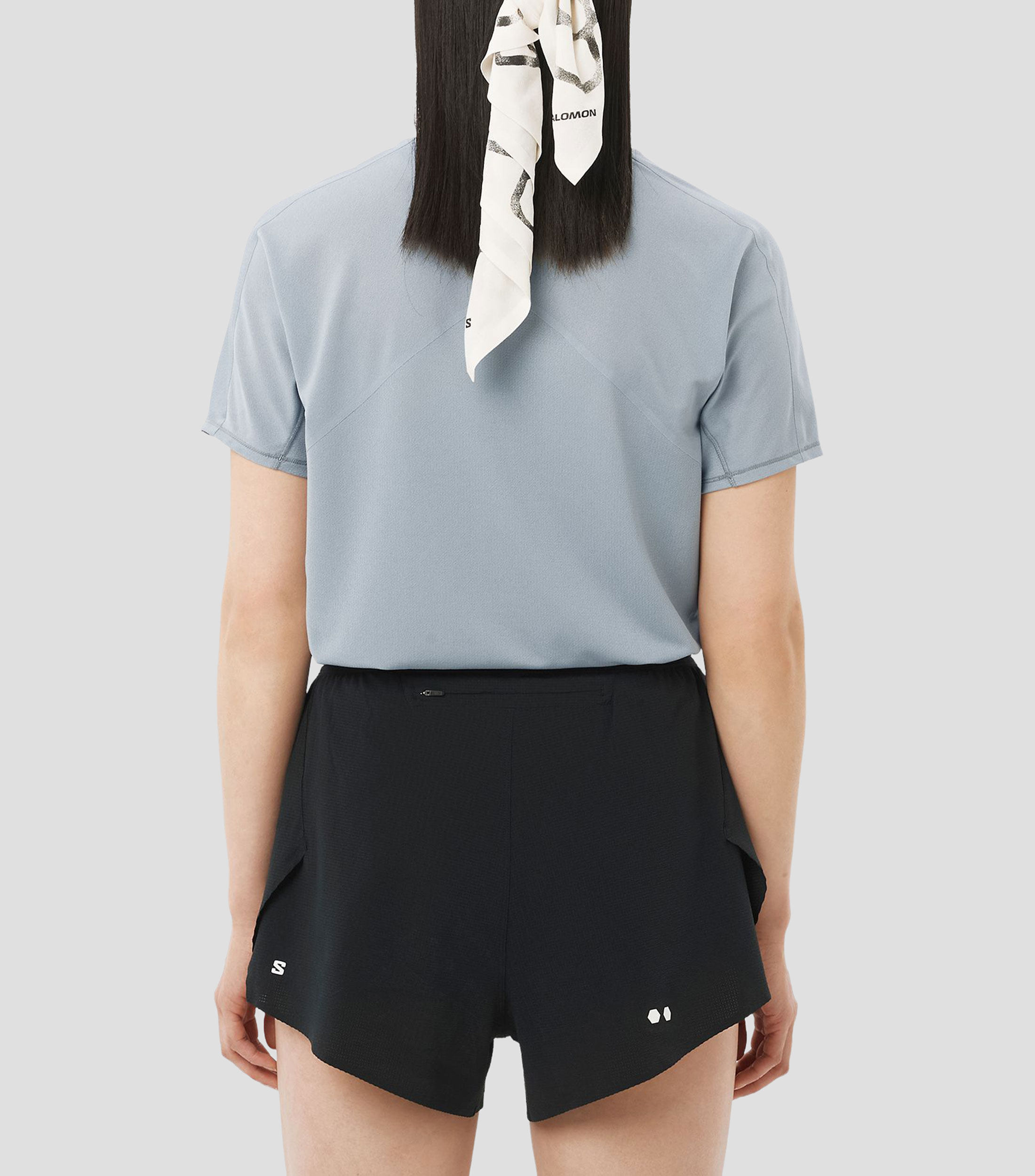 Playera para correr Sense Aero lisa Mujer