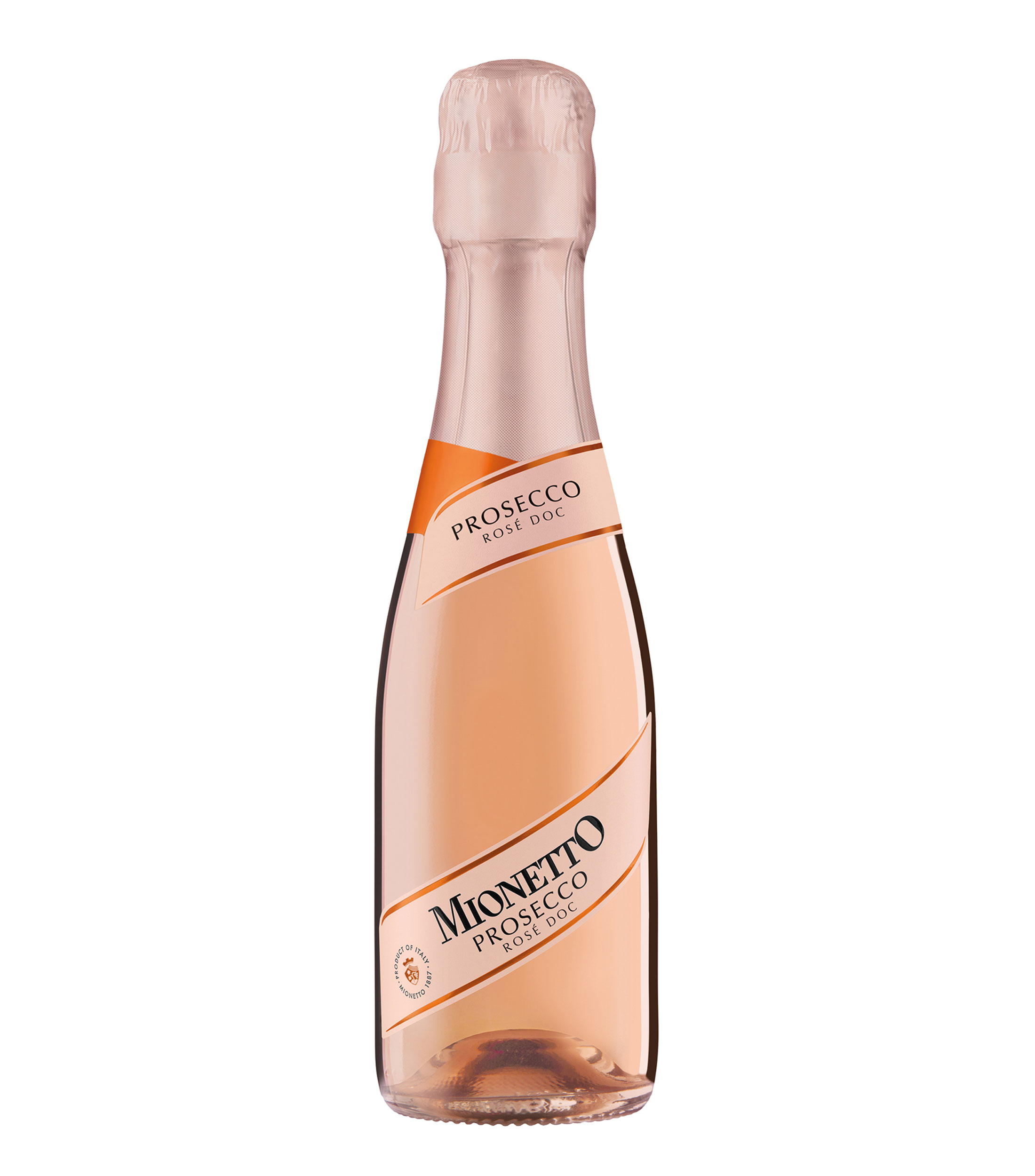Vino rosado Glera, Prosecco Rosé Doc, Italia, 200 ml