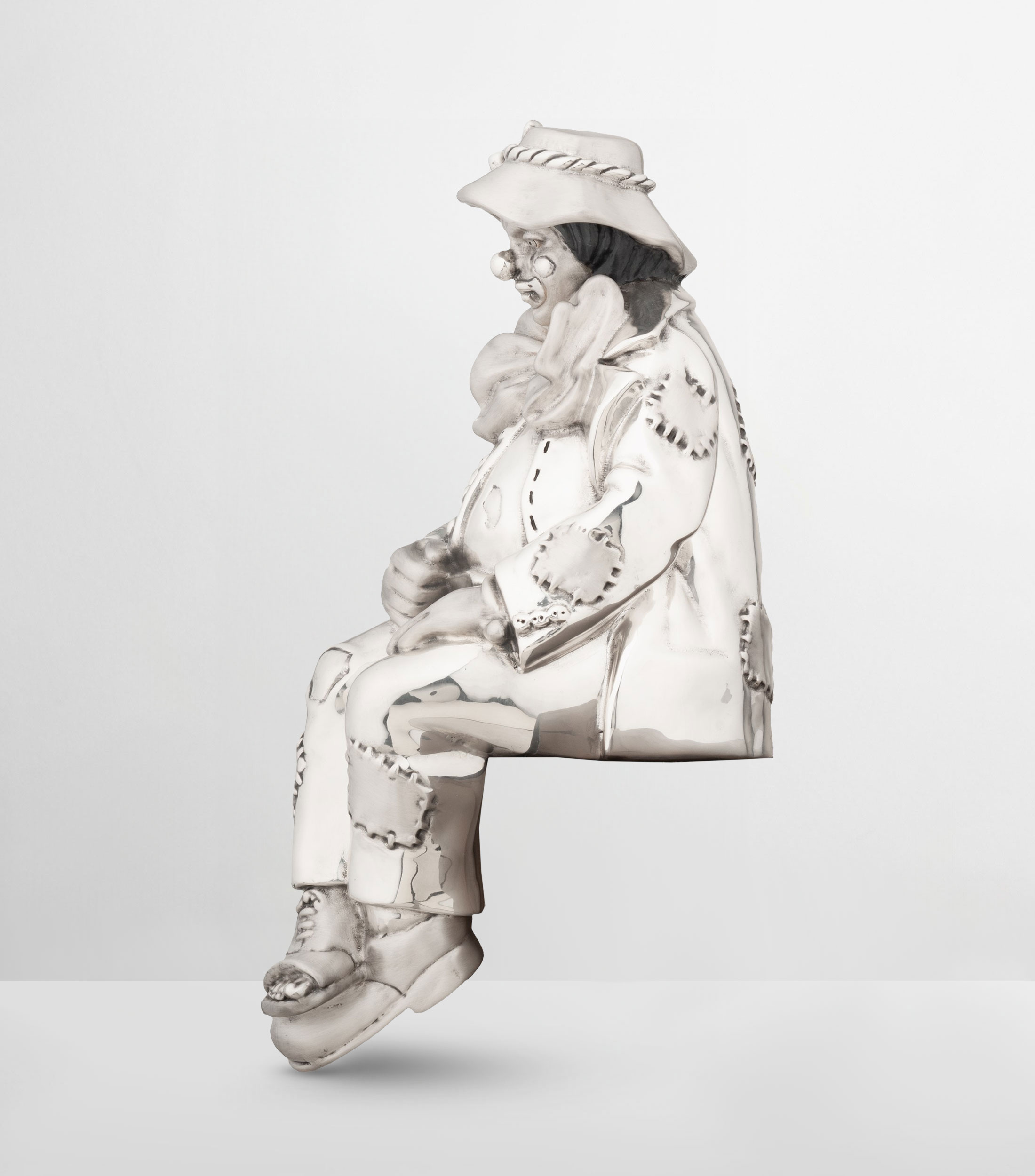Figura Decorativa Payaso en cobre