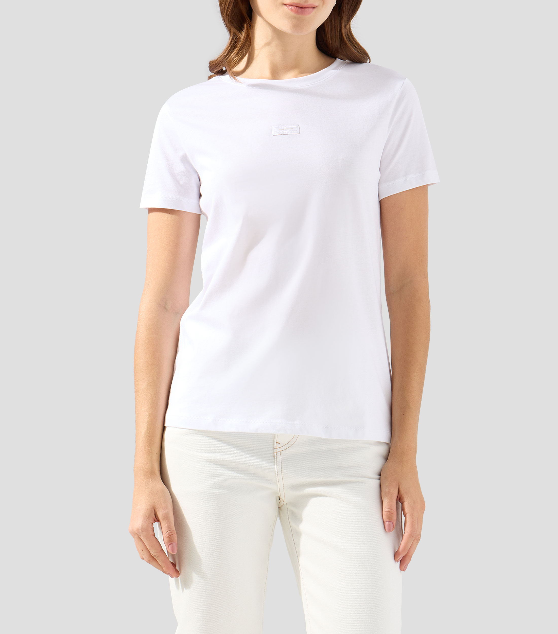 Playera cuello redondo manga corta fantasía Mujer