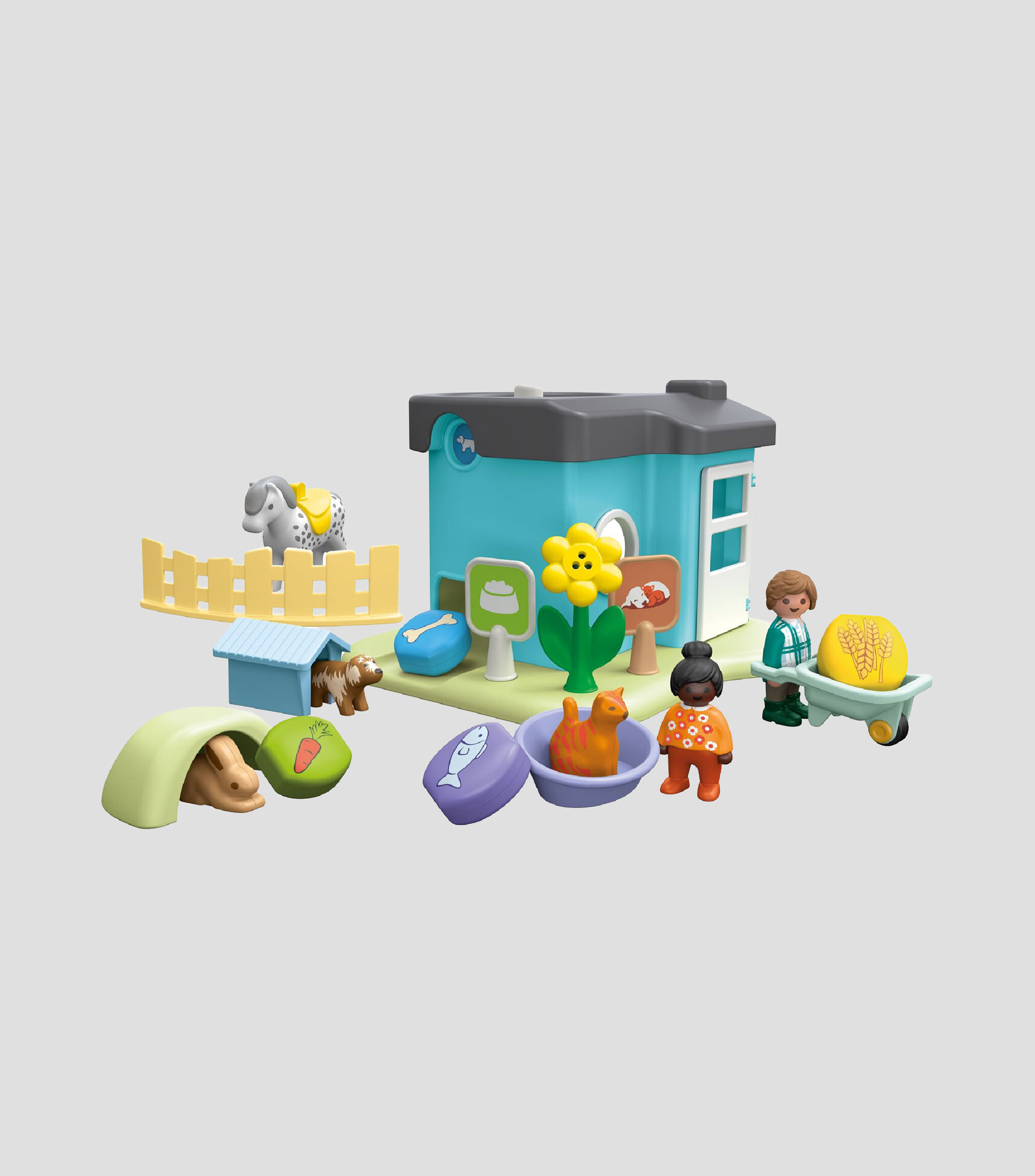 Playmobil Junior Casa de Animales