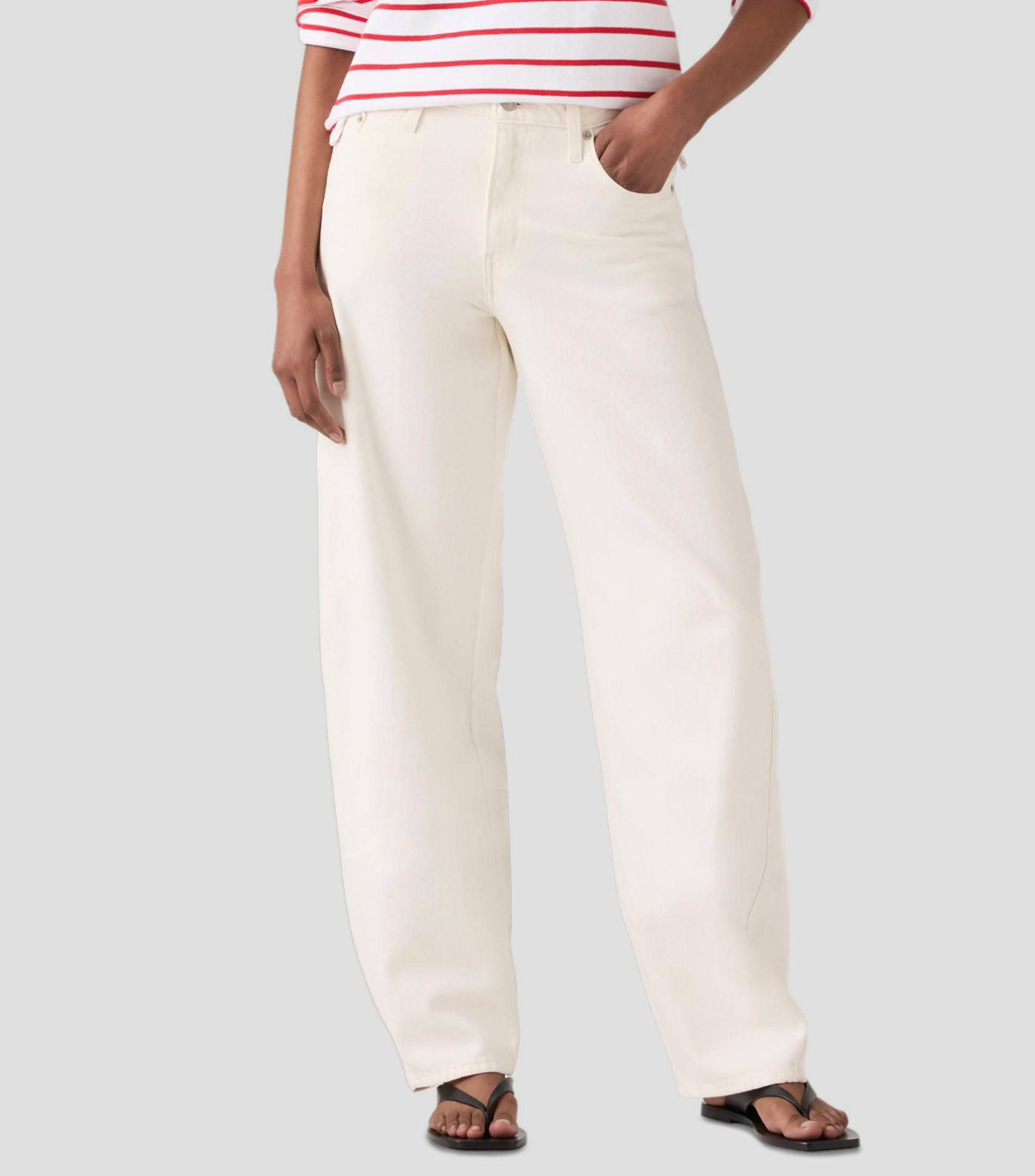 Jeans de corte relaxed Mujer