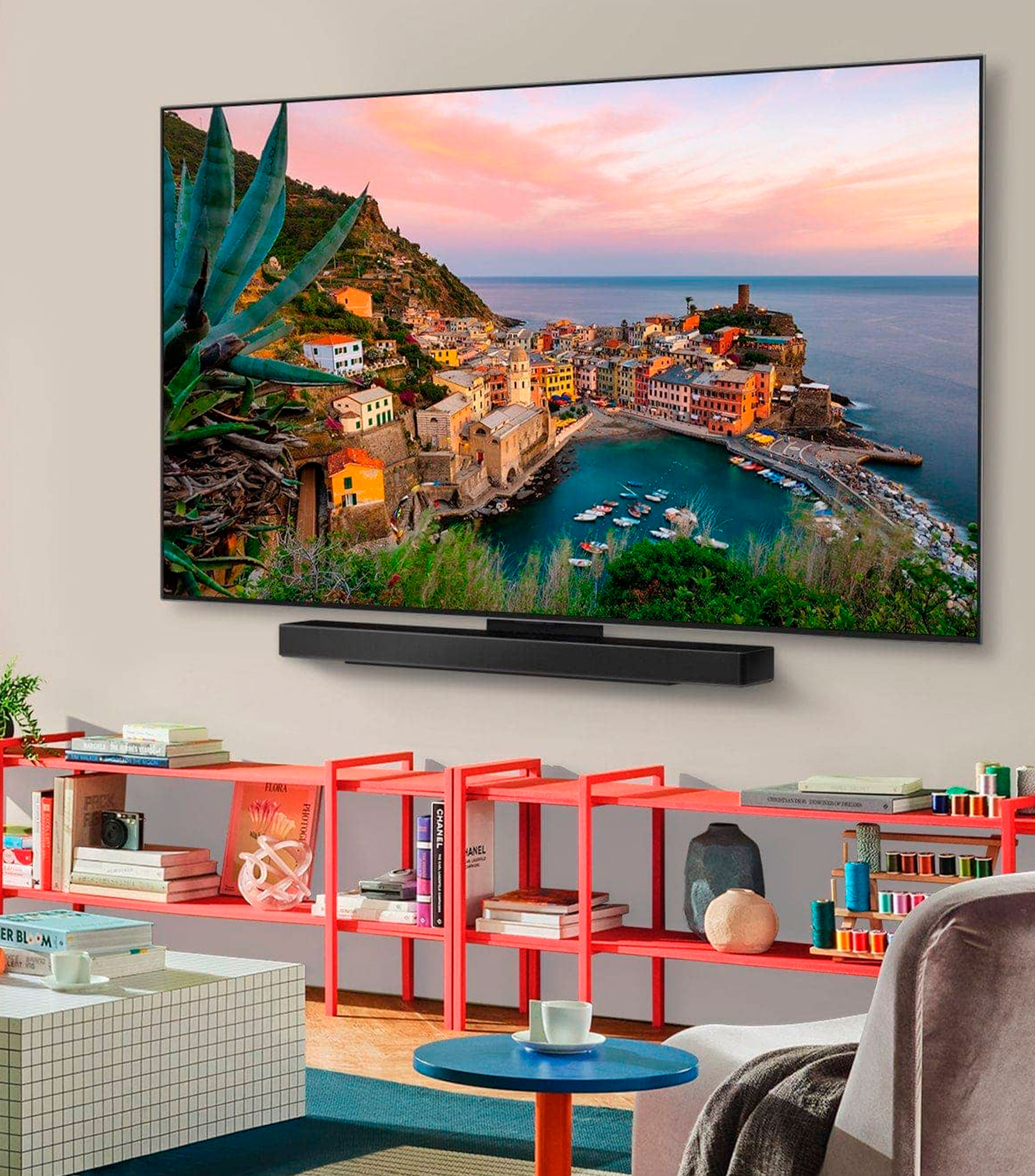 Pantalla 65 pulgadas plana OLED evo AI C5 4K SMART TV 2025